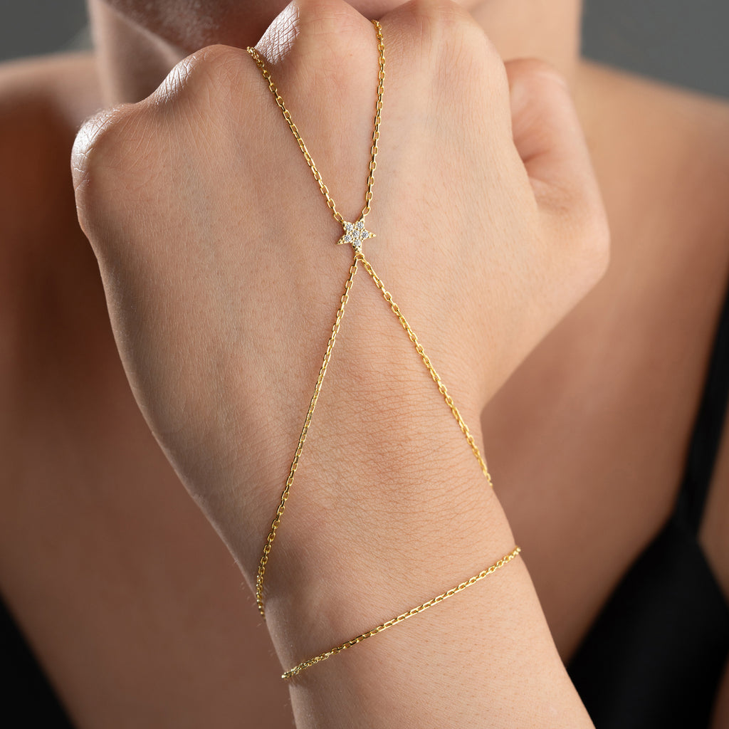 STJÄRNAN NÄDBAND | 925 SILVER