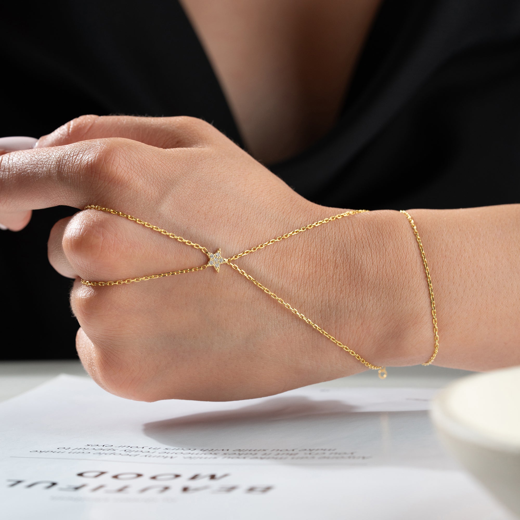 STJÄRNAN NÄDBAND | 925 SILVER