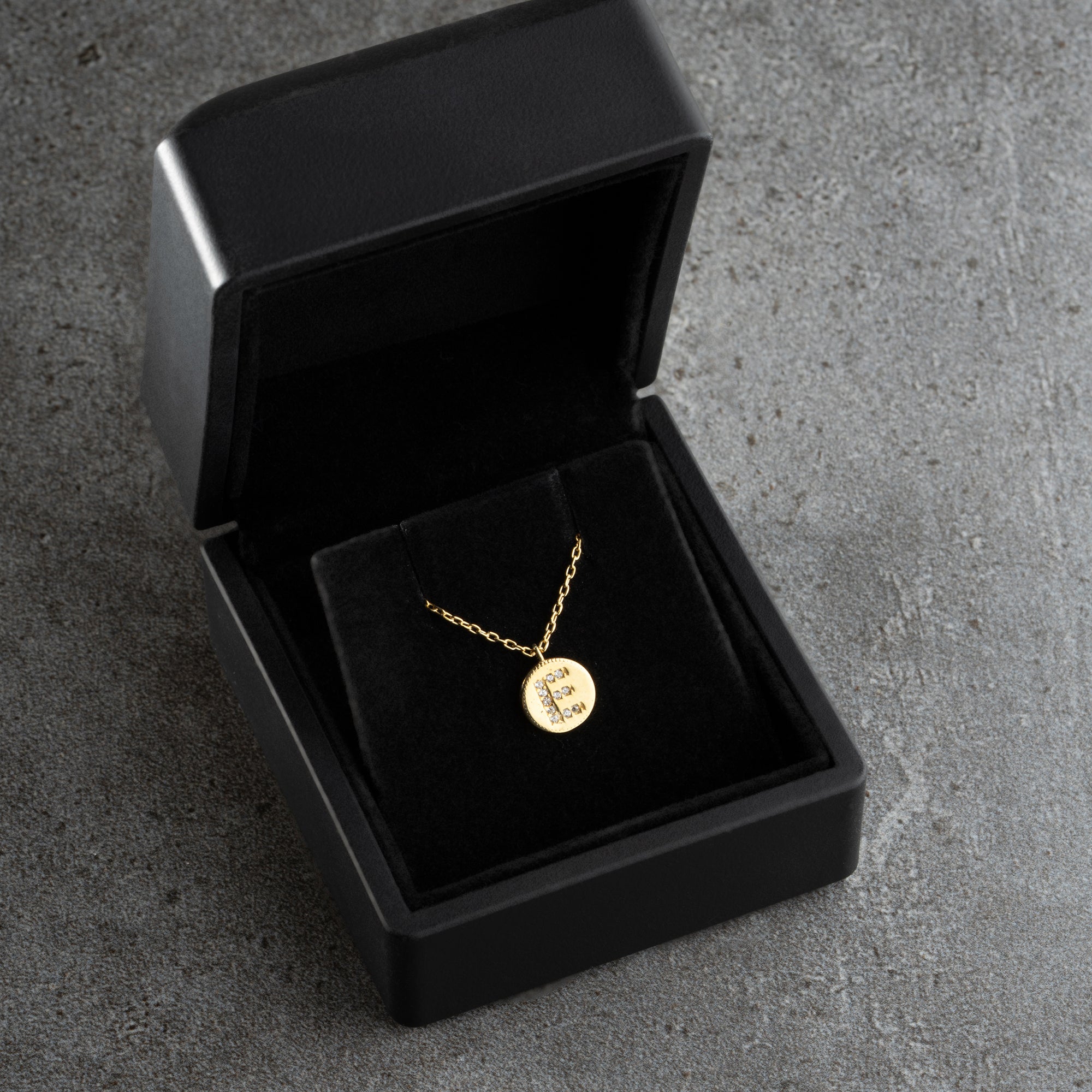 ZIRKONPLATTA BOKSTAVSKRAG | 925 SILVER