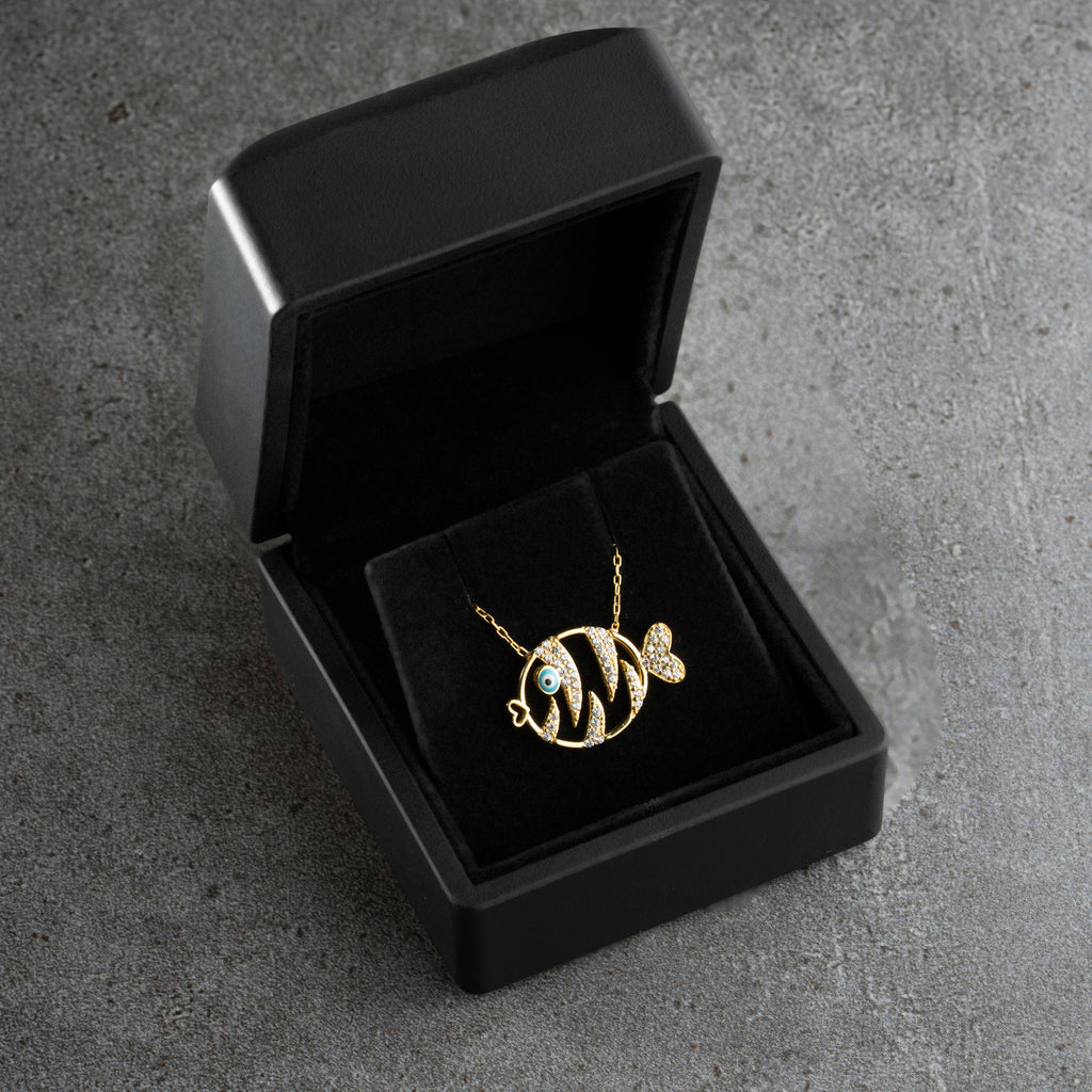 FISH NAZAR HALSBAND | 925 SILVER