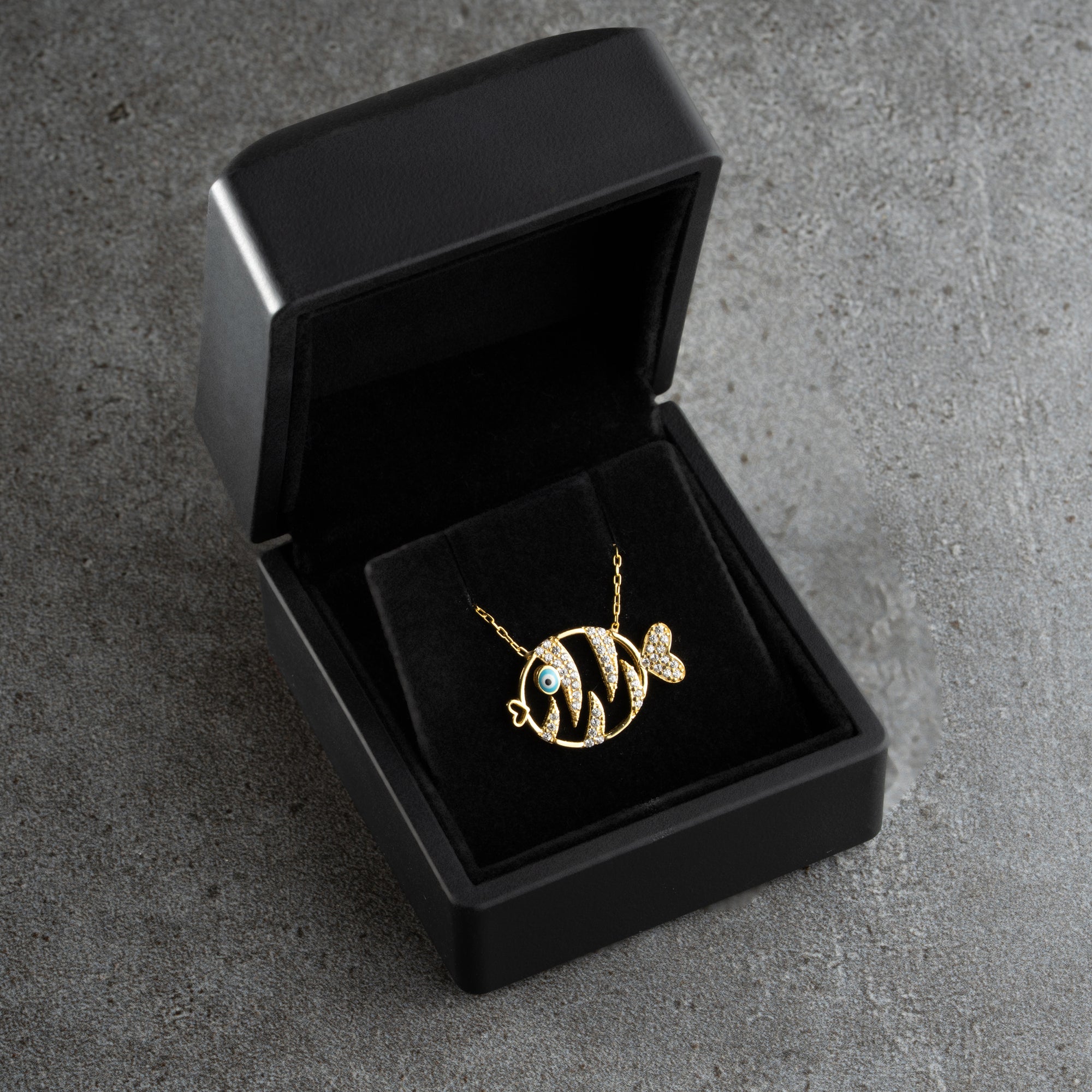 FISH NAZAR HALSBAND | 925 SILVER