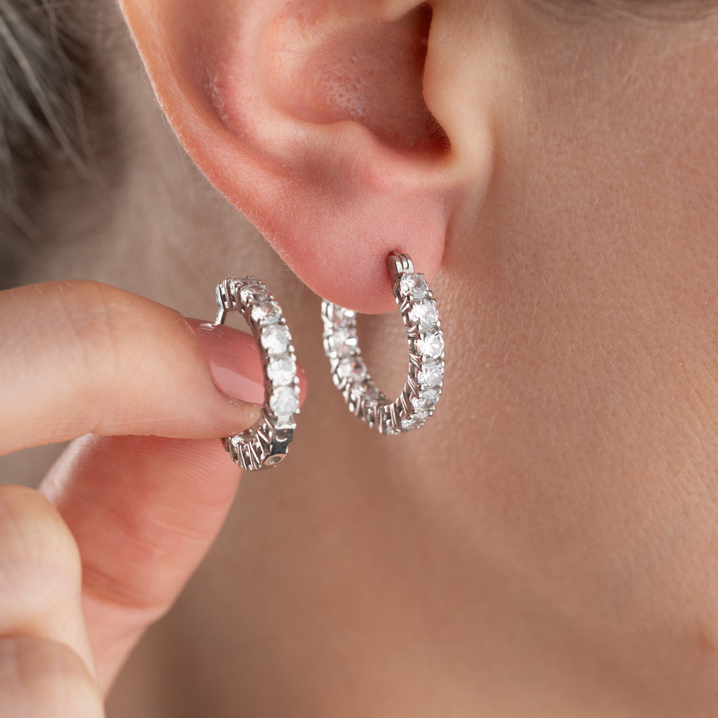 LUCE ÖRHÄNGEN | 925 SILVER