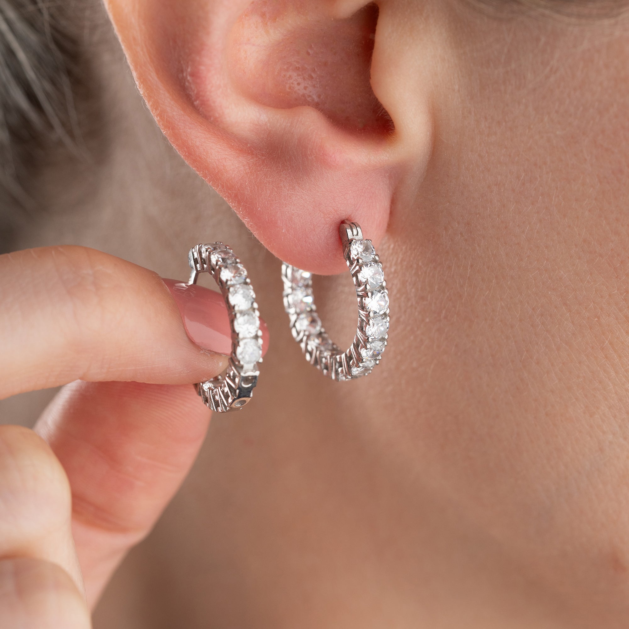 LUCE ÖRHÄNGEN | 925 SILVER