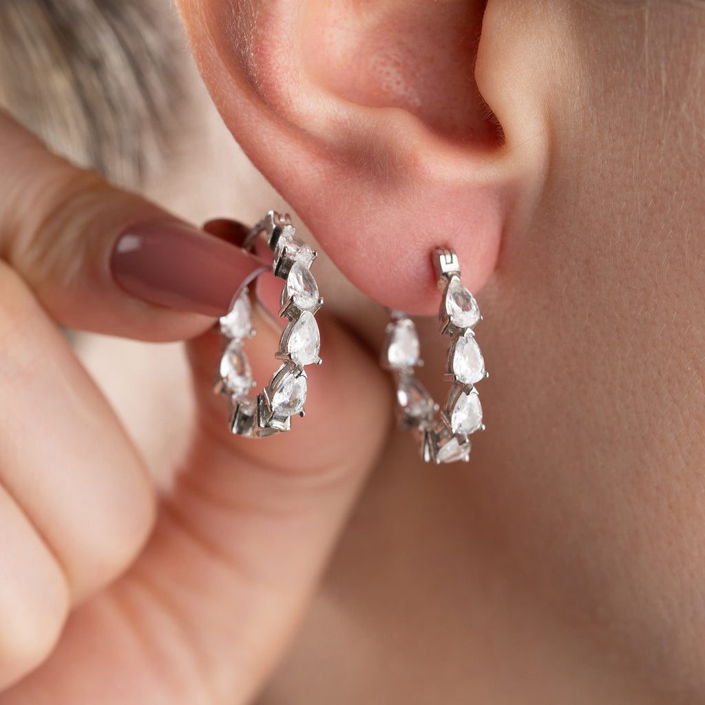 GIOIA ÖRHÄNGEN | 925 SILVER