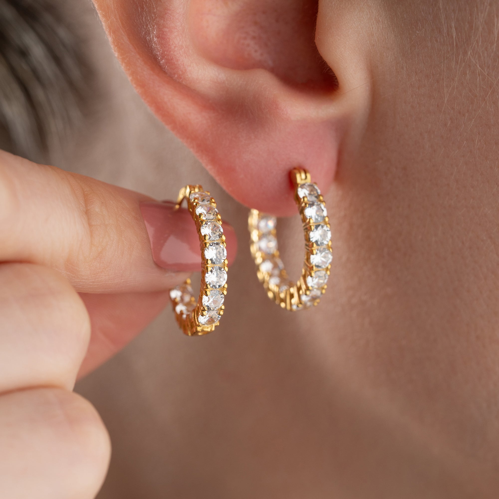 LUCE ÖRHÄNGEN | 925 SILVER