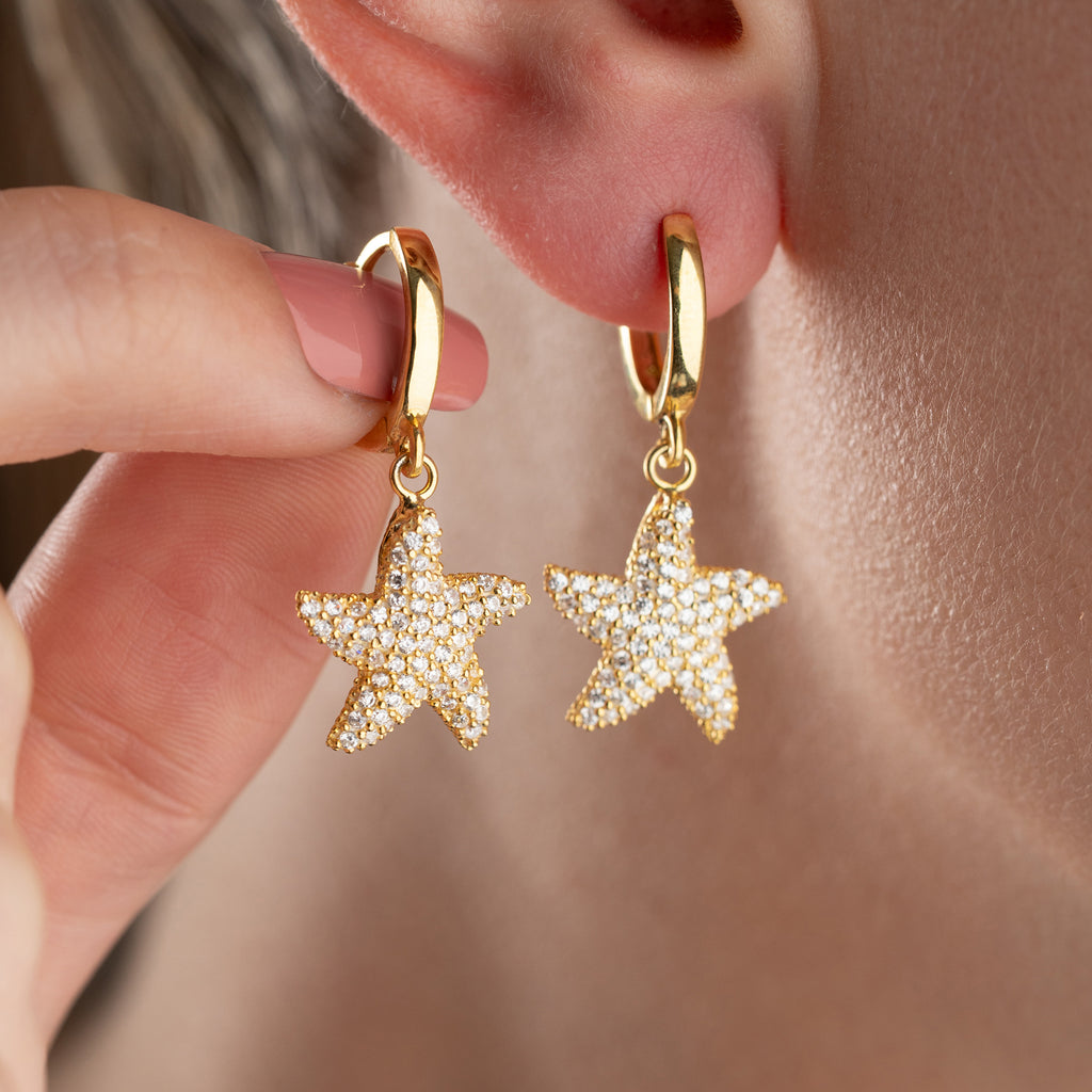 STJÄNSTERÖRHÄNGEN | 925 SILVER