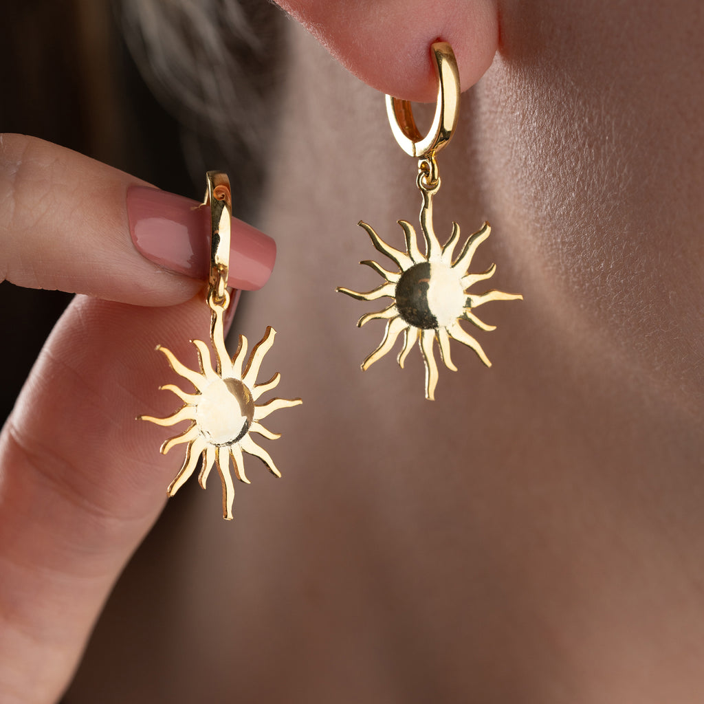 STORA SOLO HÄNGNING | 925 SILVER