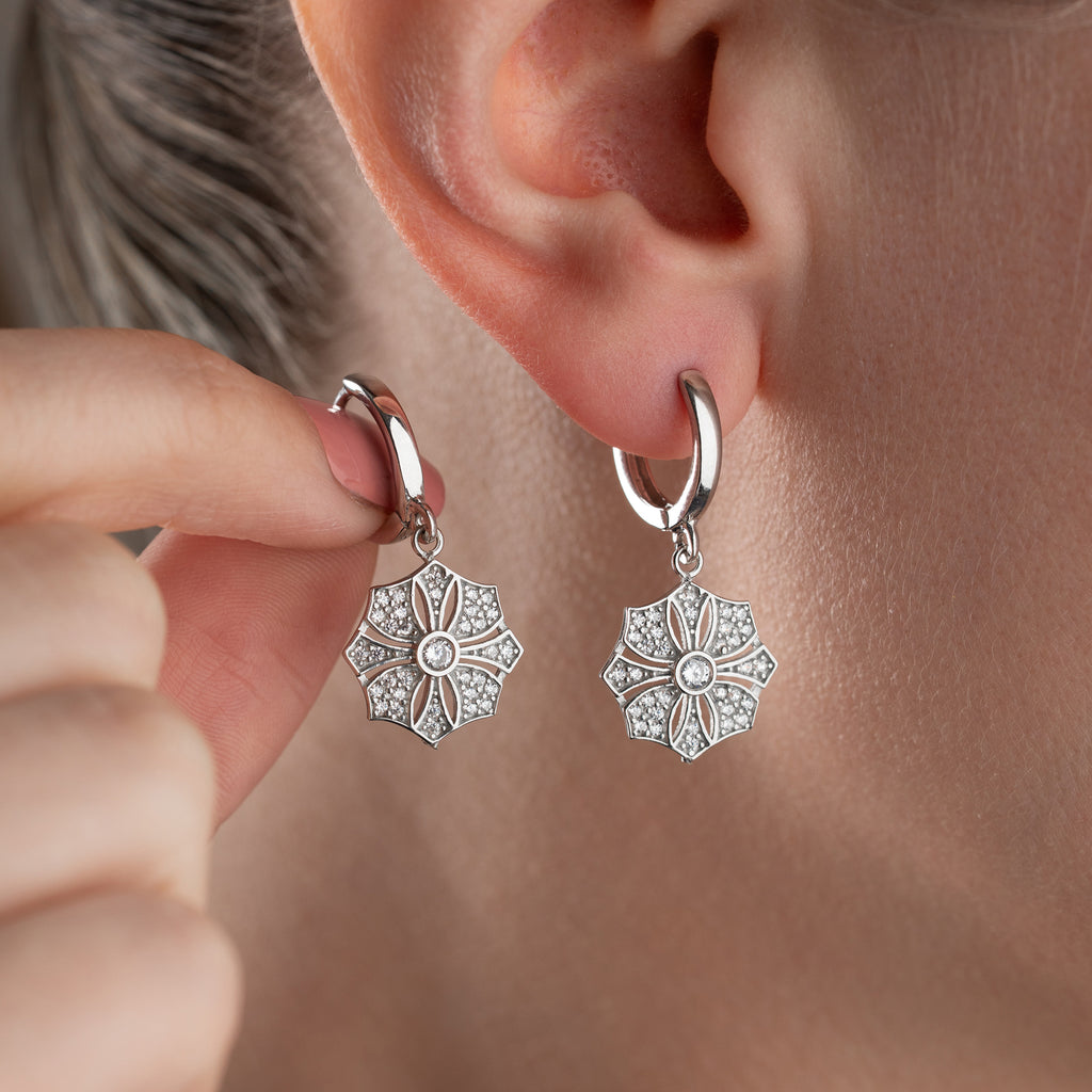 PARVATI ÖRHÄNGEN | 925 SILVER