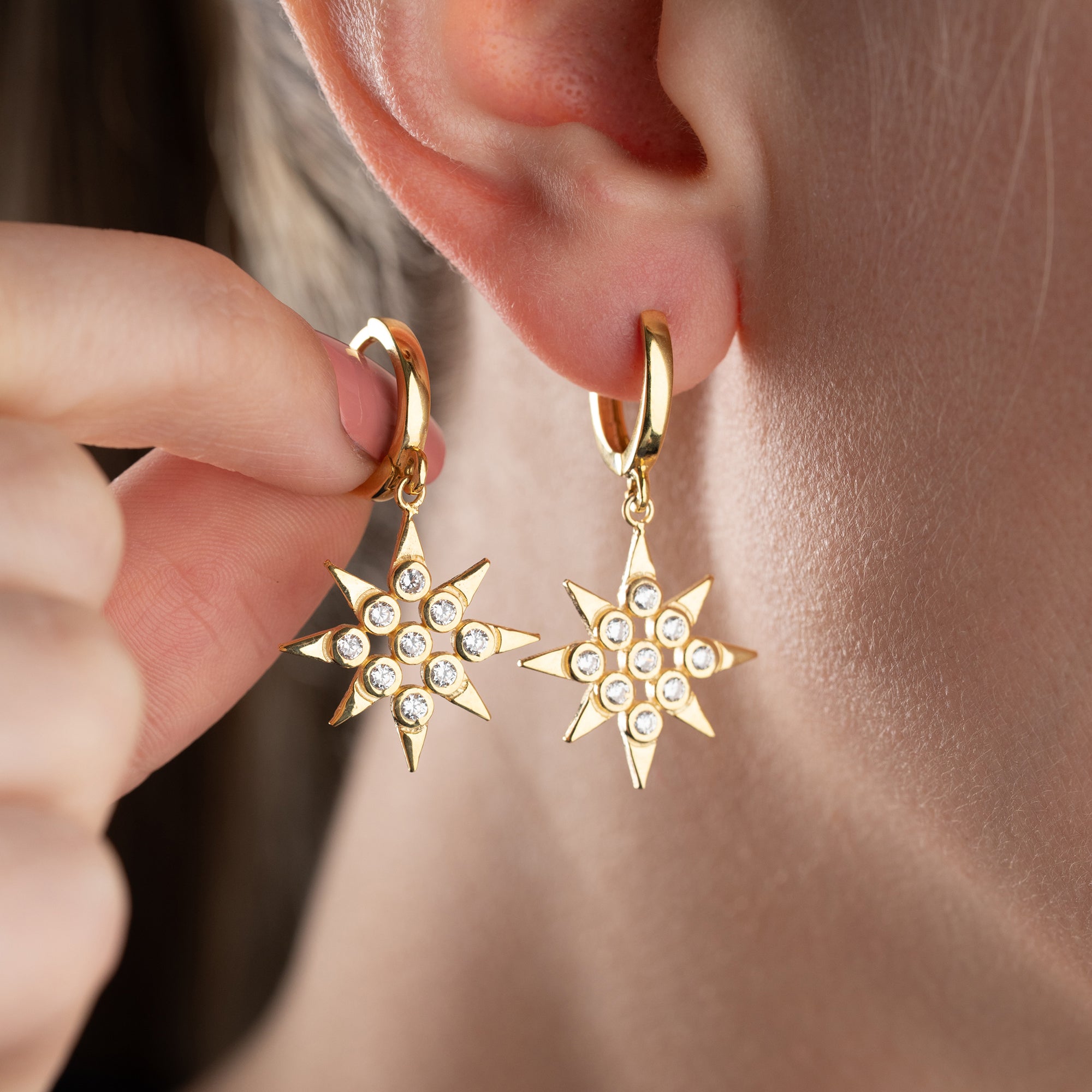 HIMMELÖRONHÄNGAR | 925 SILVER