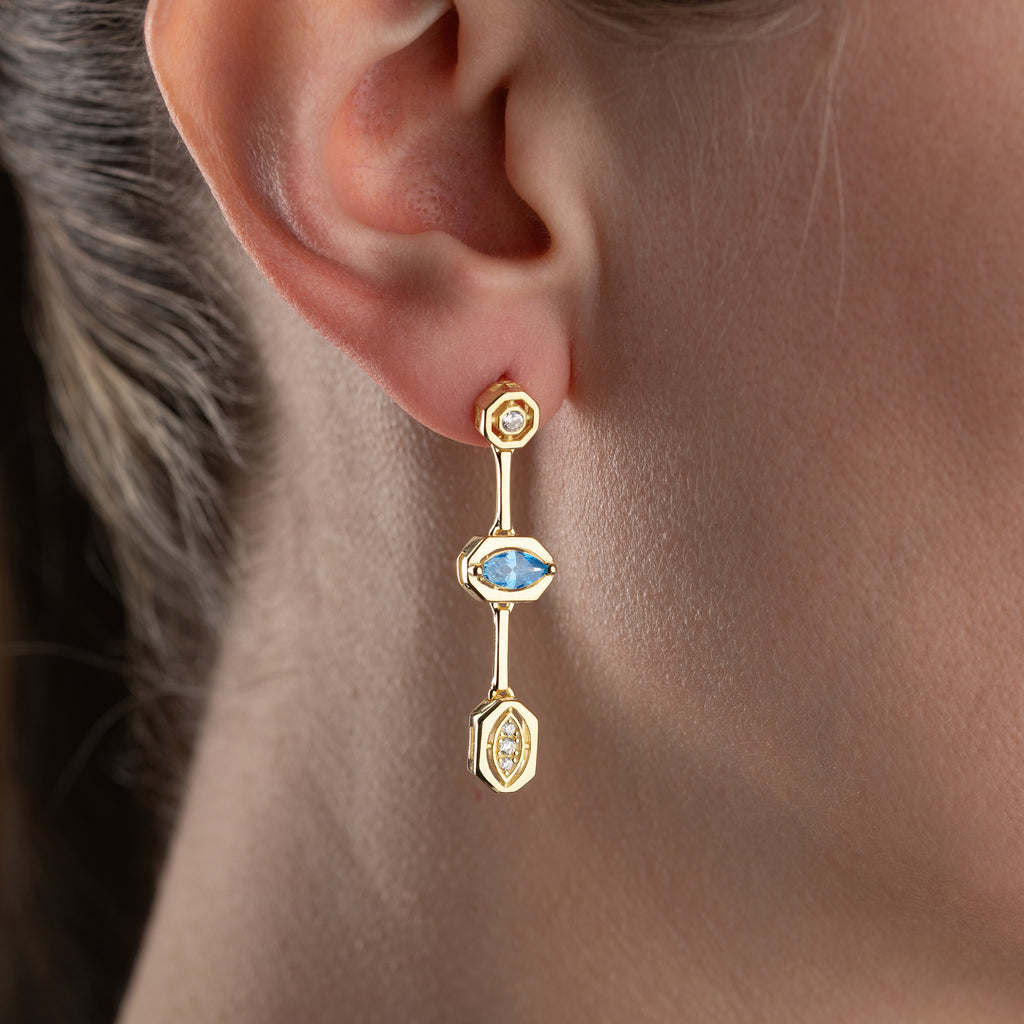 CHLOE ÖRHÄNGEN | 925 SILVER