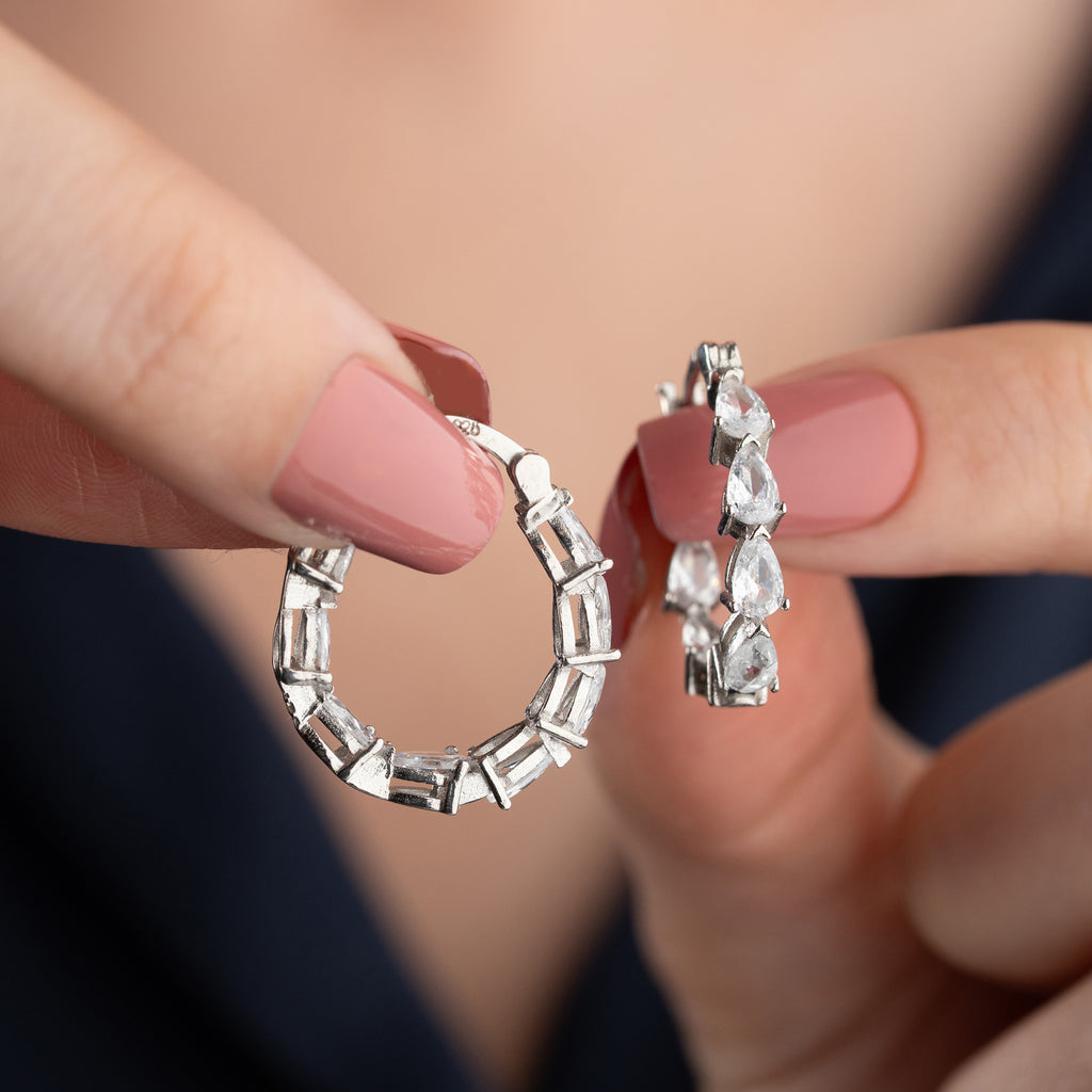 GIOIA ÖRHÄNGEN | 925 SILVER