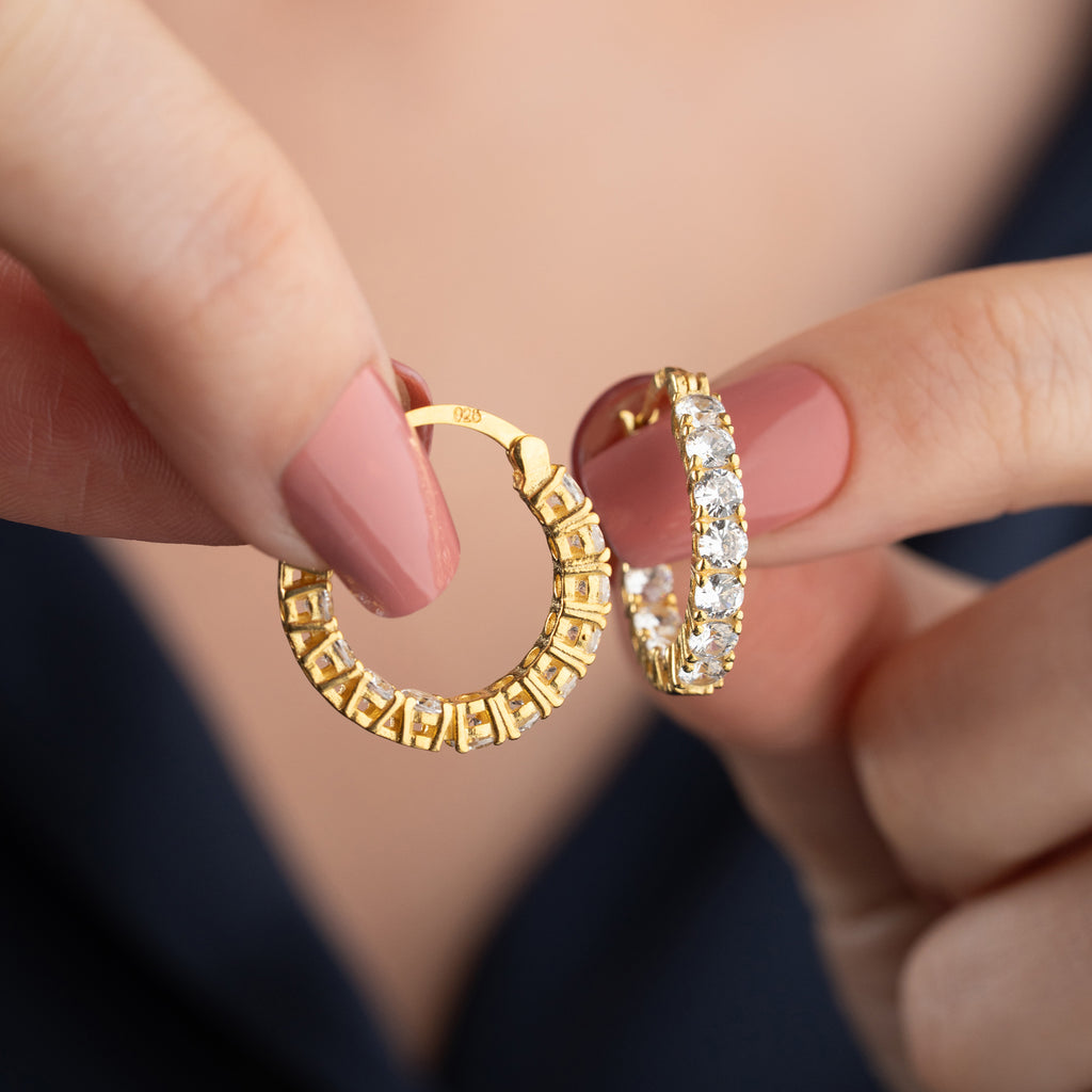 LUCE ÖRHÄNGEN | 925 SILVER