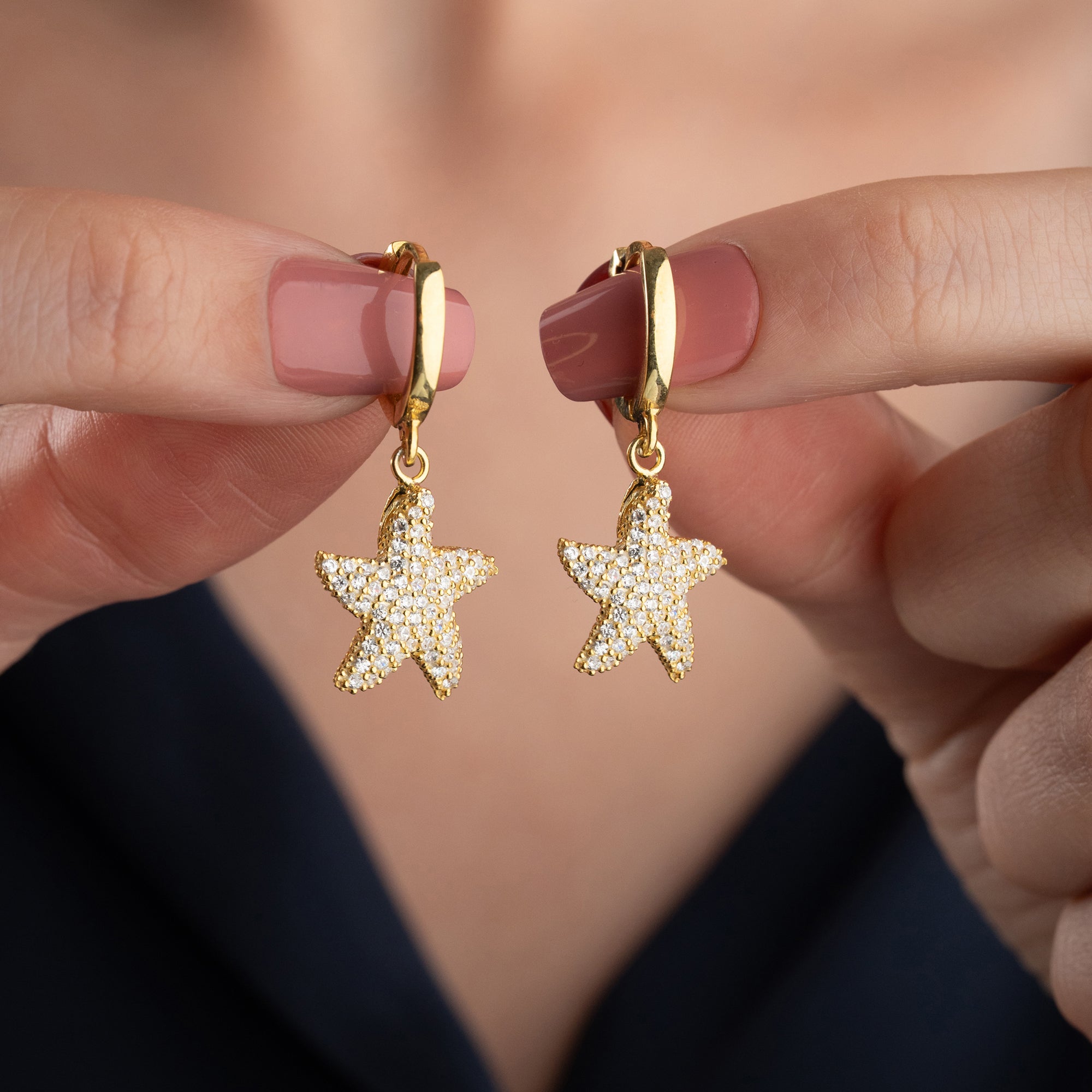 STJÄNSTERÖRHÄNGEN | 925 SILVER