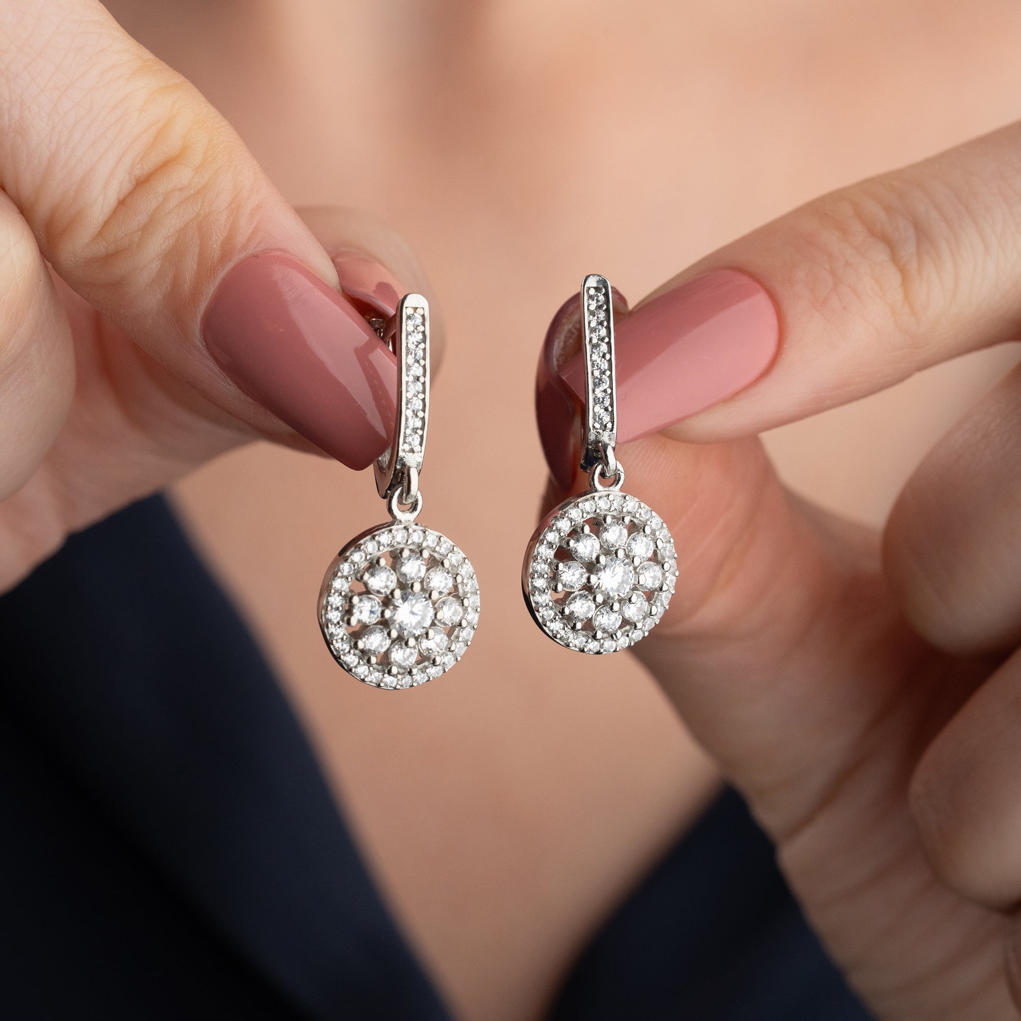 LYNA ÖRHÄNGEN | 925 SILVER