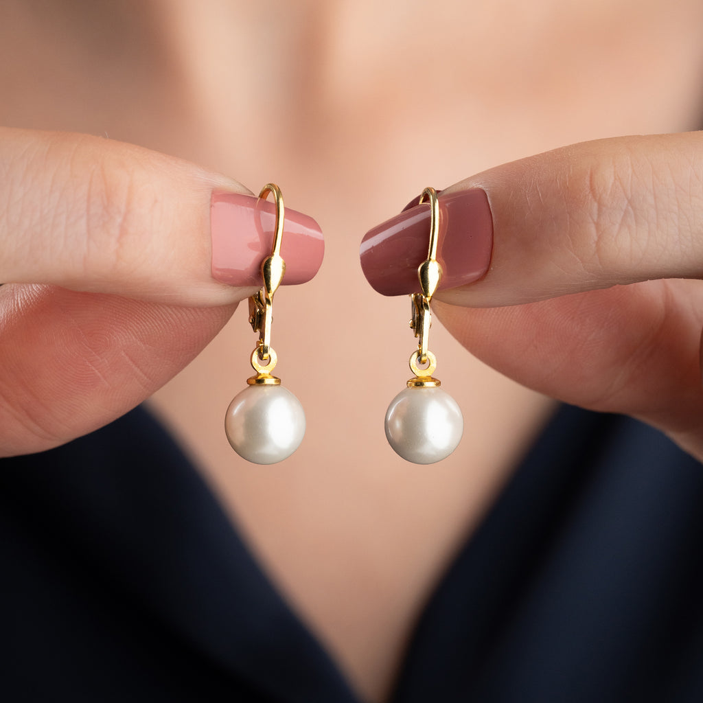 PÄRLÖRHÄNGEN | 925 SILVER