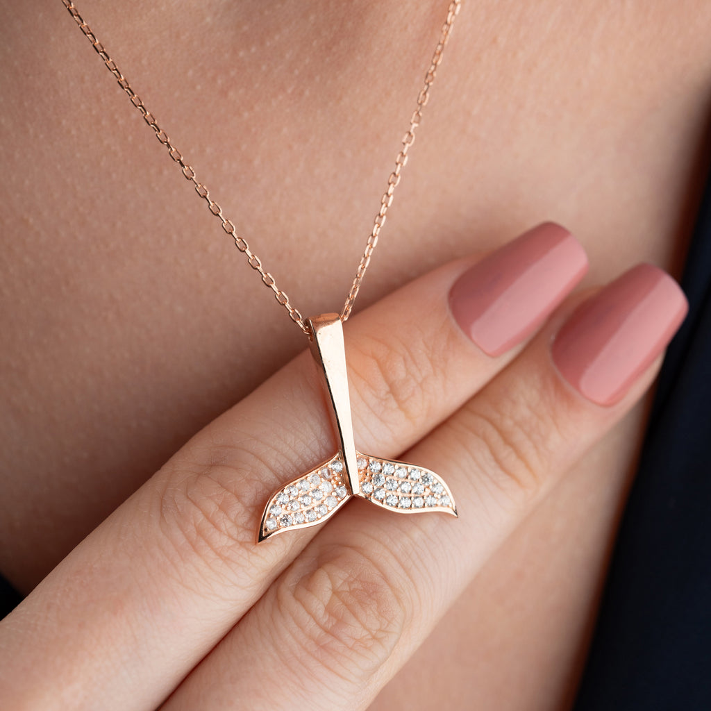 DELFINHALSBAND MED AVA | 925 SILVER