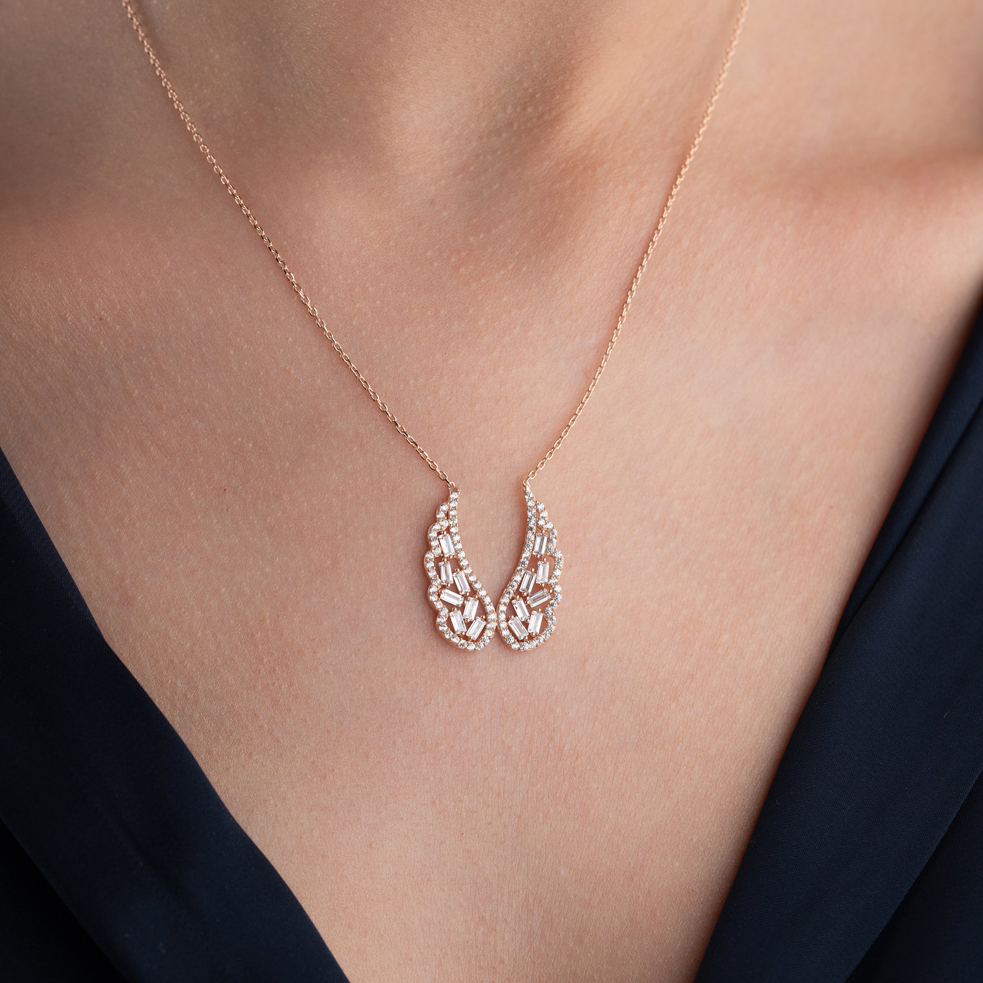 ÄNGELVINGELHALSBAND | 925 SILVER