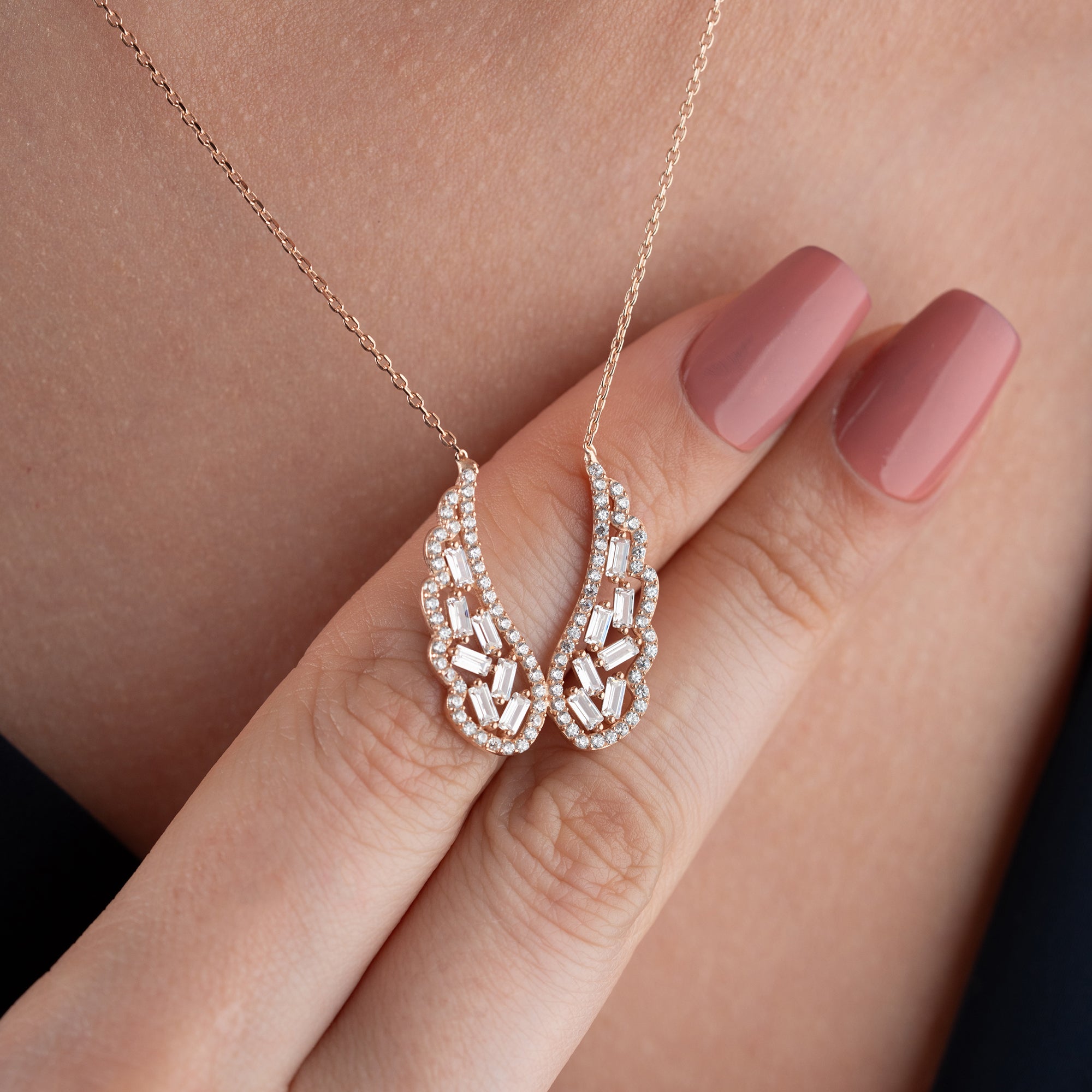 ÄNGELVINGELHALSBAND | 925 SILVER