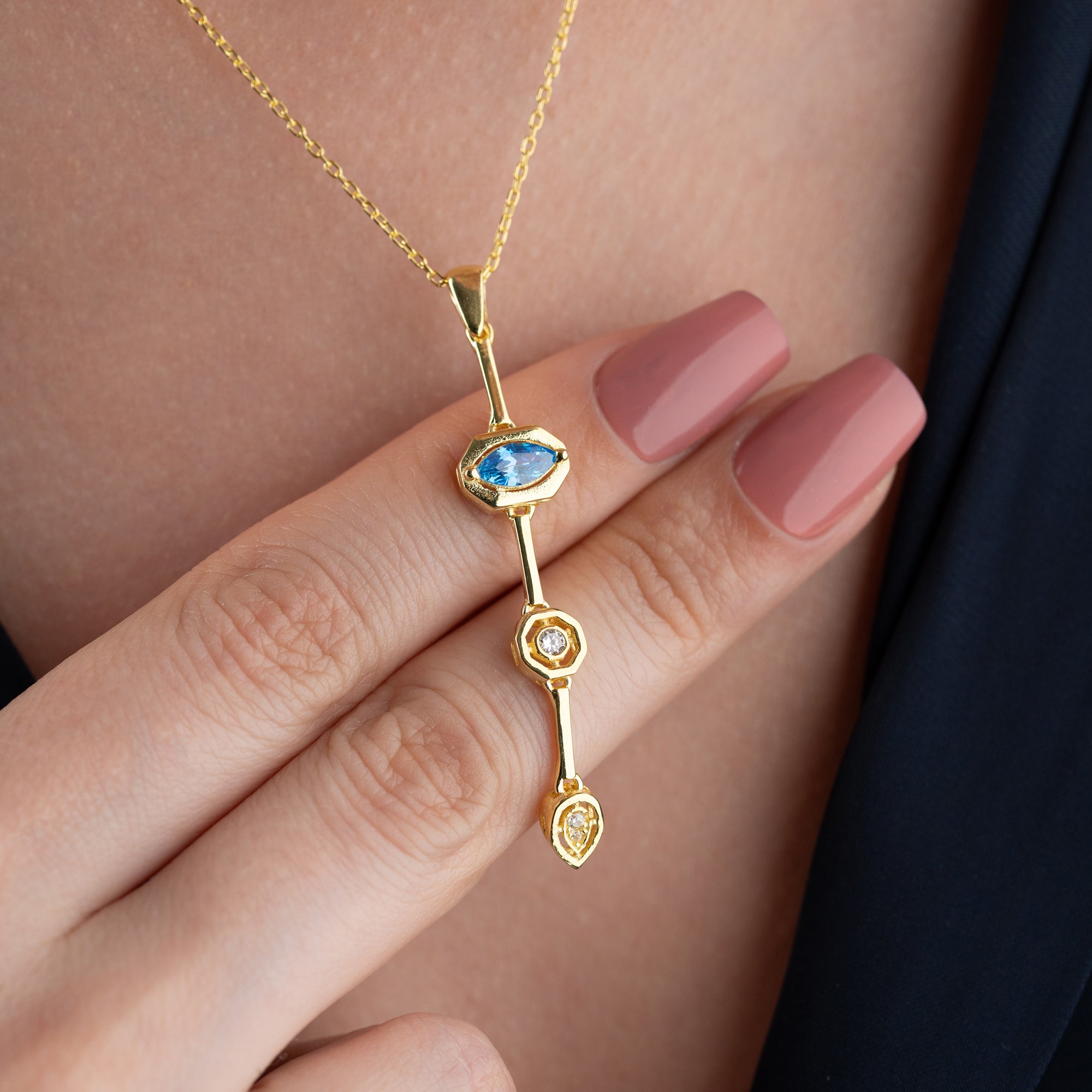 CHANDRA Y-HALSBAND | 925 SILVER