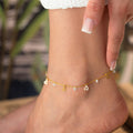 YONA HJÄRTA ANKLET | 925 SILVER