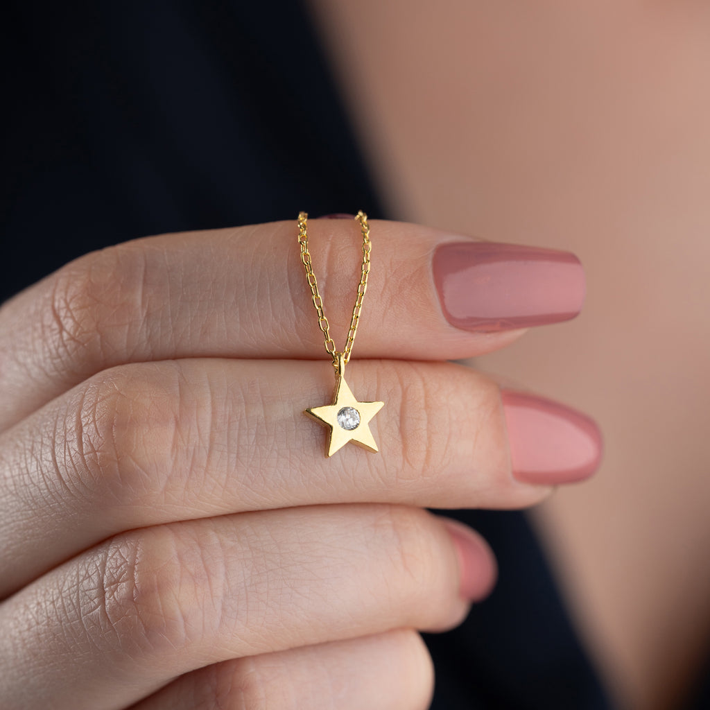 MINI STJÄRNHALSBAND | 925 SILVER