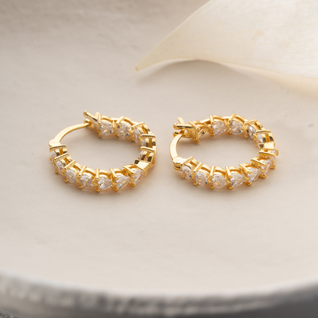 NOIR ÖRHÄNGEN | 925 SILVER