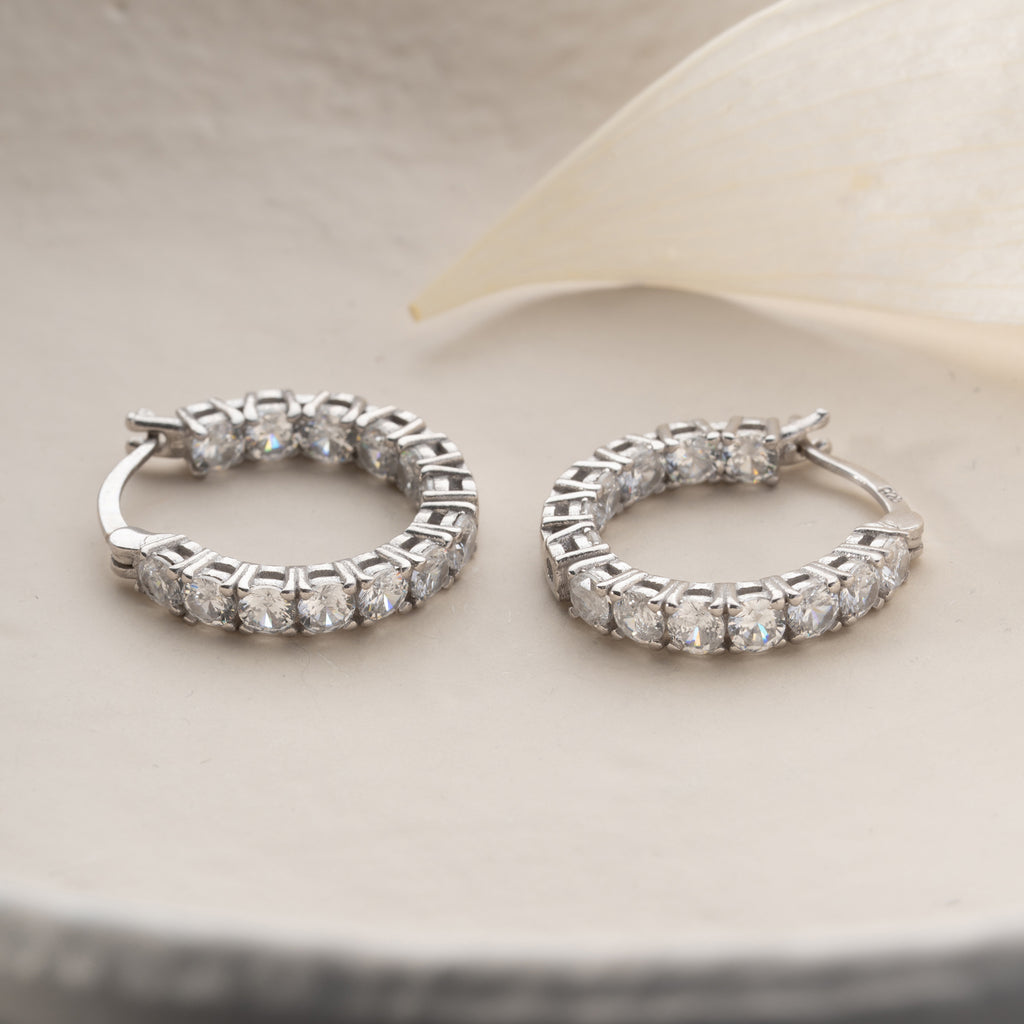 LUCE ÖRHÄNGEN | 925 SILVER