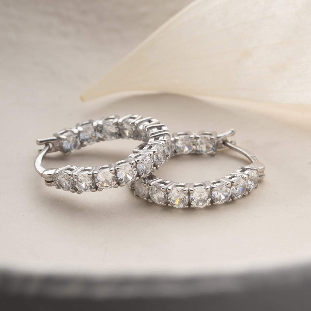 LUCE ÖRHÄNGEN | 925 SILVER