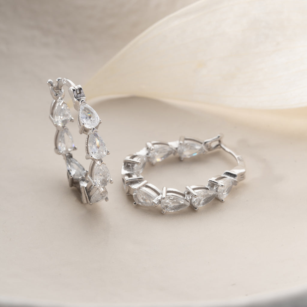 GIOIA ÖRHÄNGEN | 925 SILVER