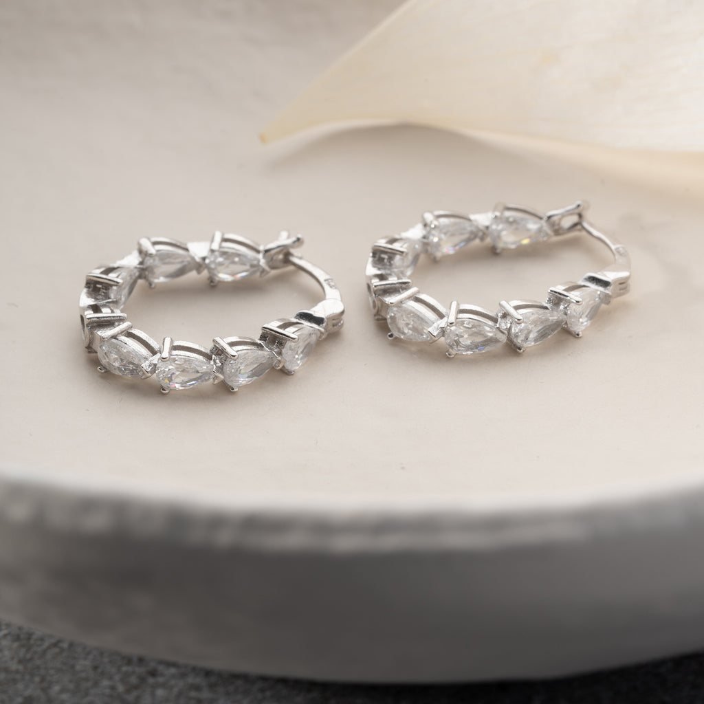 GIOIA ÖRHÄNGEN | 925 SILVER