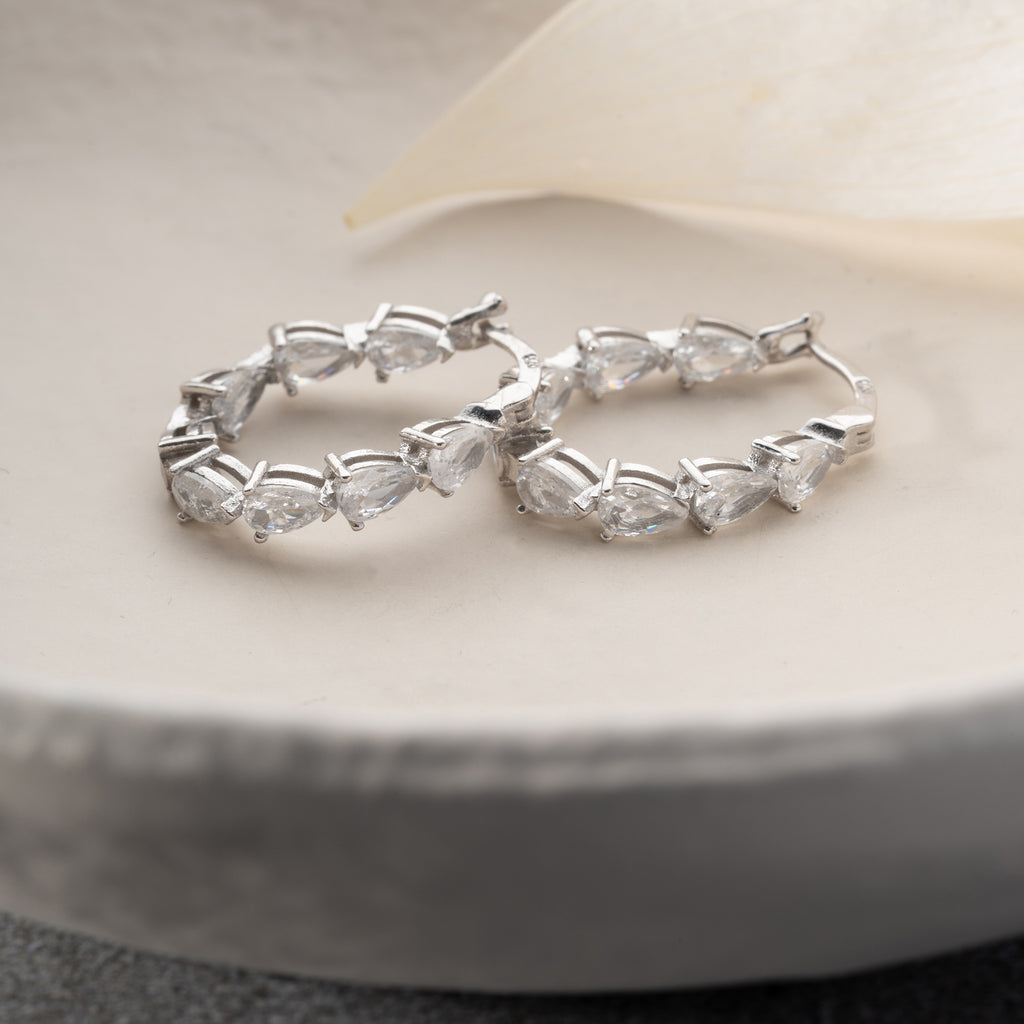 GIOIA ÖRHÄNGEN | 925 SILVER