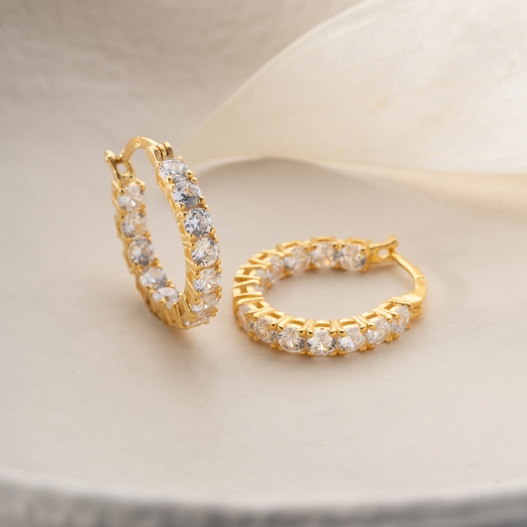 LUCE ÖRHÄNGEN | 925 SILVER