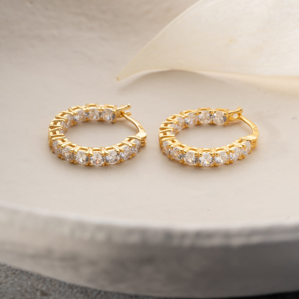 LUCE ÖRHÄNGEN | 925 SILVER