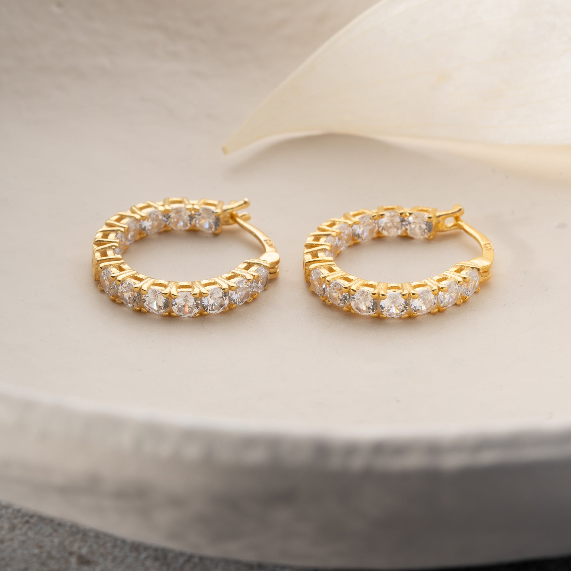 LUCE ÖRHÄNGEN | 925 SILVER