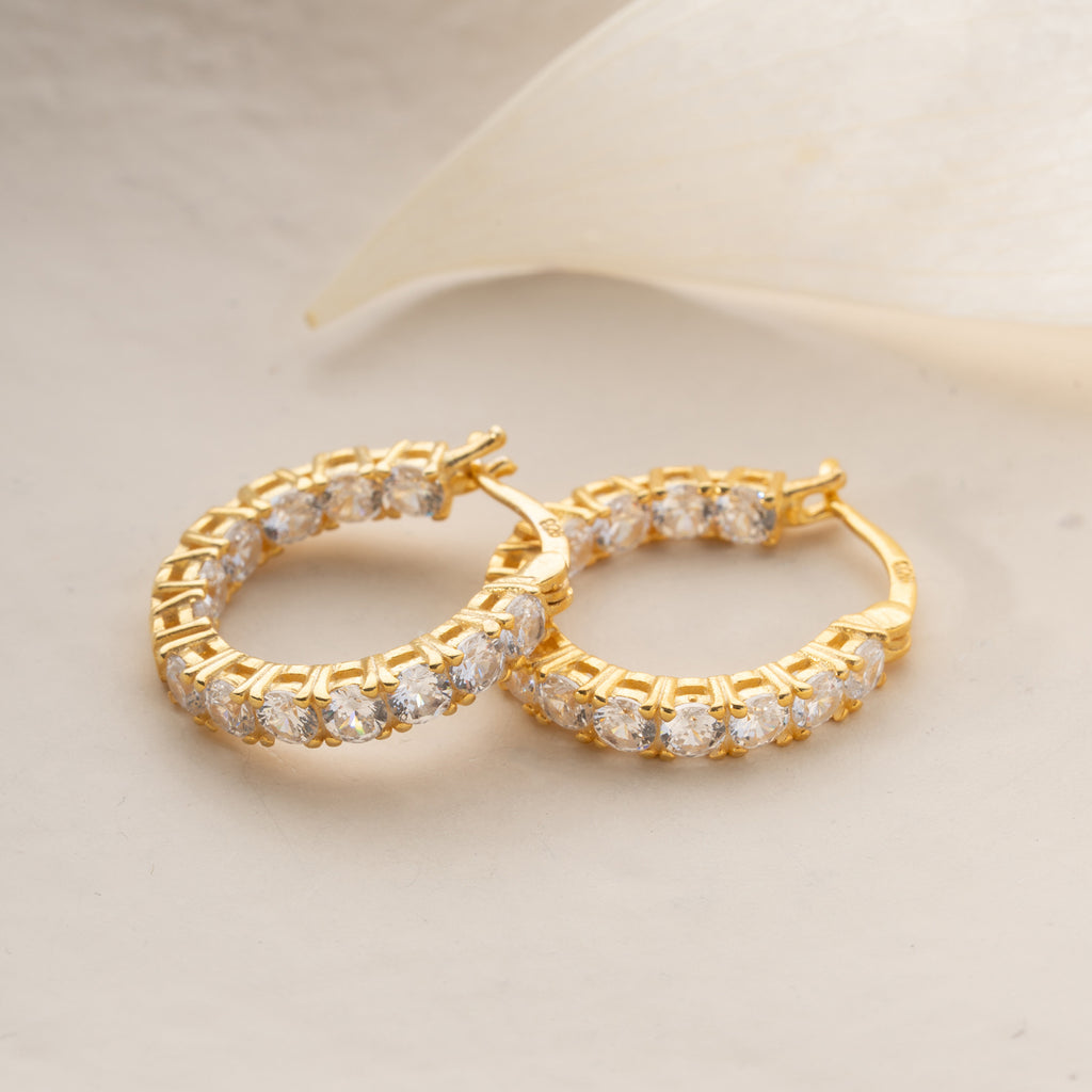 LUCE ÖRHÄNGEN | 925 SILVER