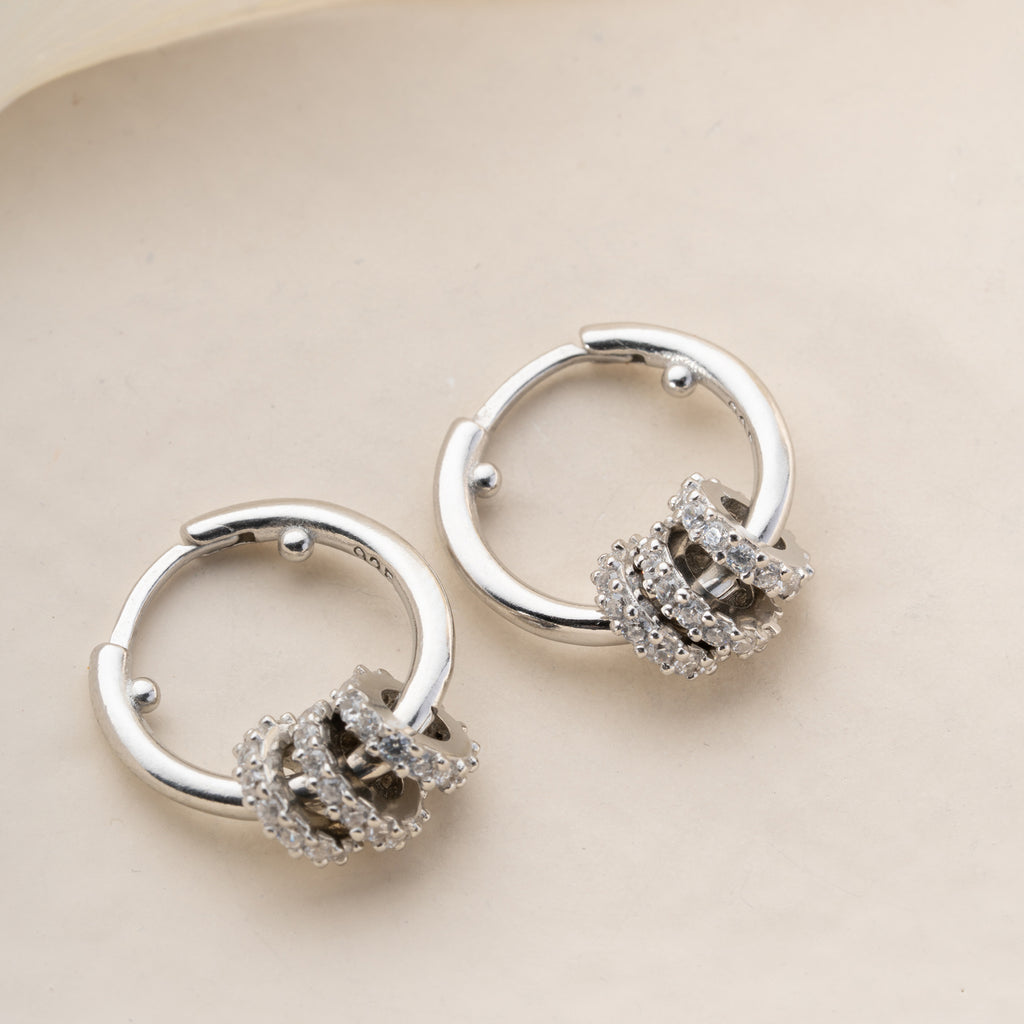 CAROLL ÖRHÄNGEN | 925 SILVER