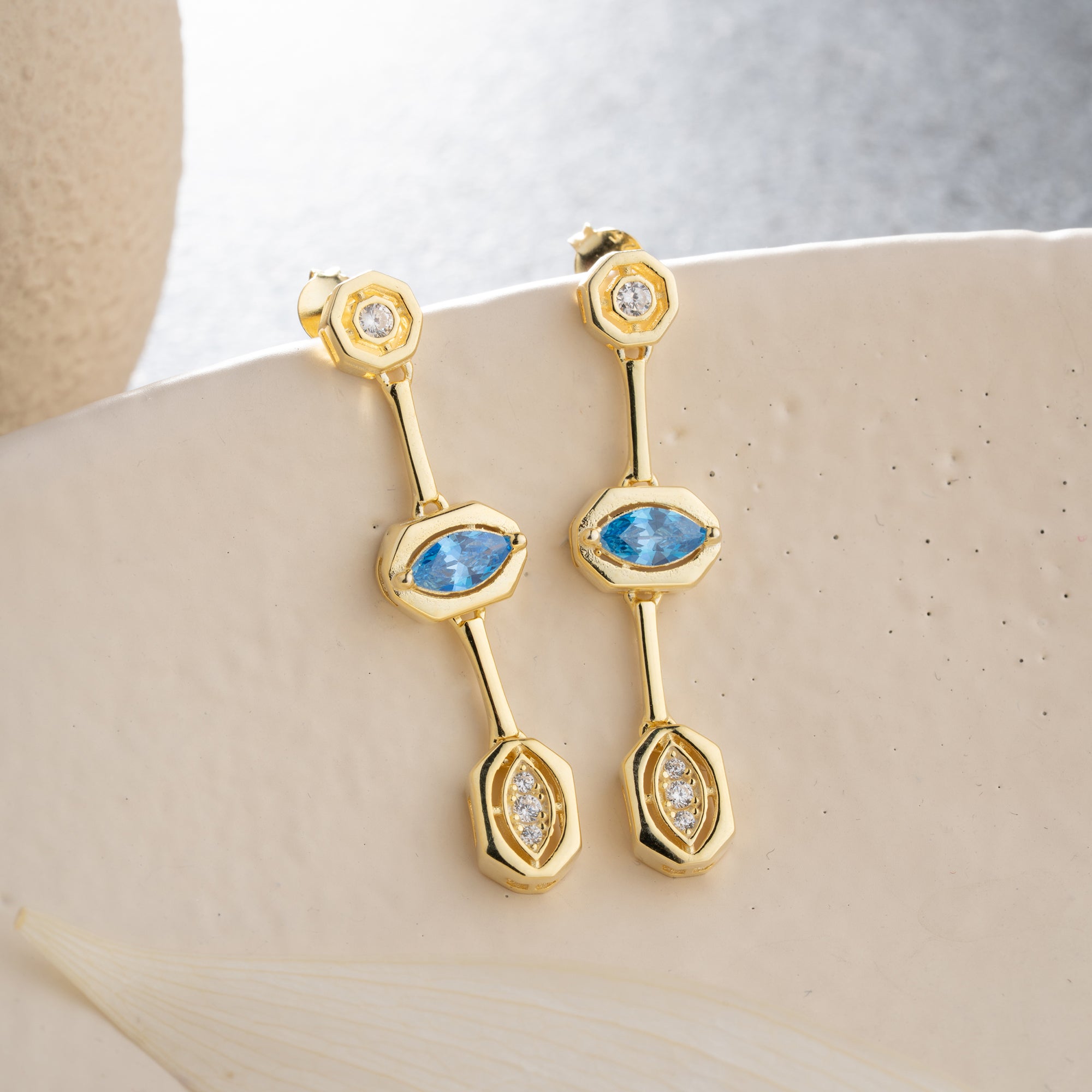 CHANDRA ÖRHÄNGEN | 925 SILVER