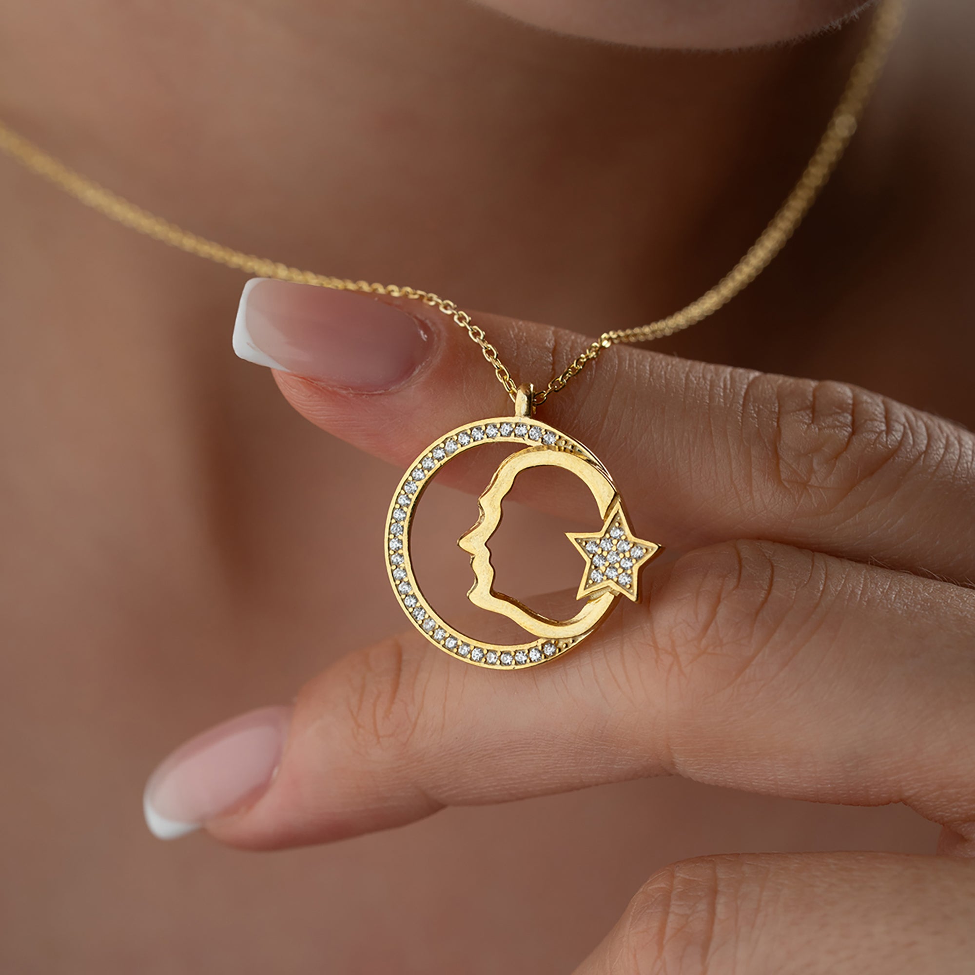 AYYILDIZ ATATURK KEDJA | 925 SILVER 