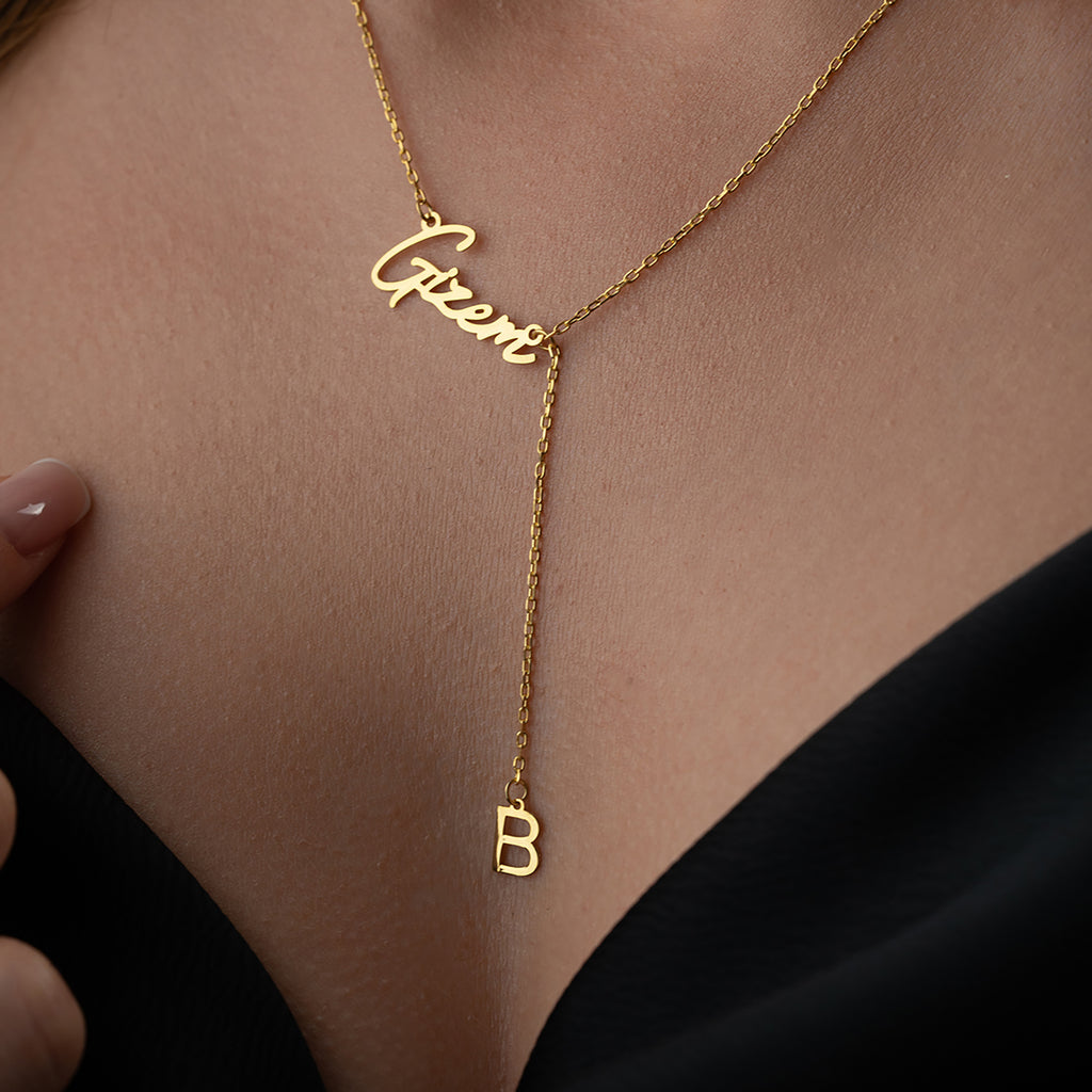 RIU Y NAME KEDJA | 925 SILVER 