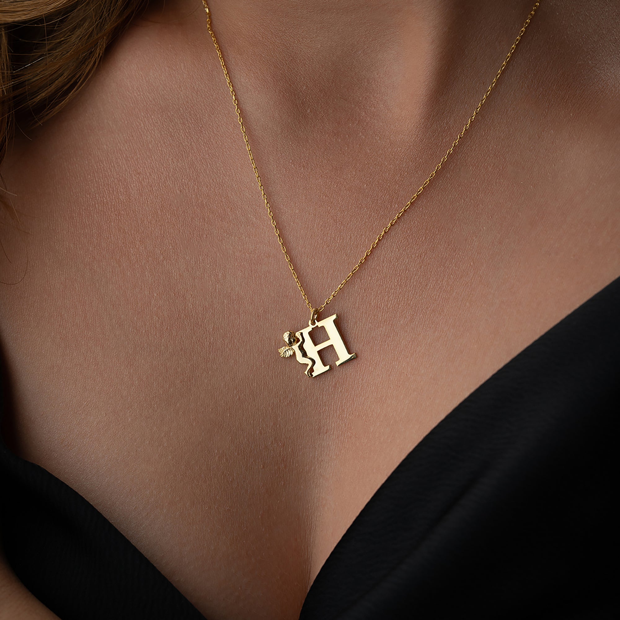 ÄNGLAR BREV KRAGE | 925 SILVER