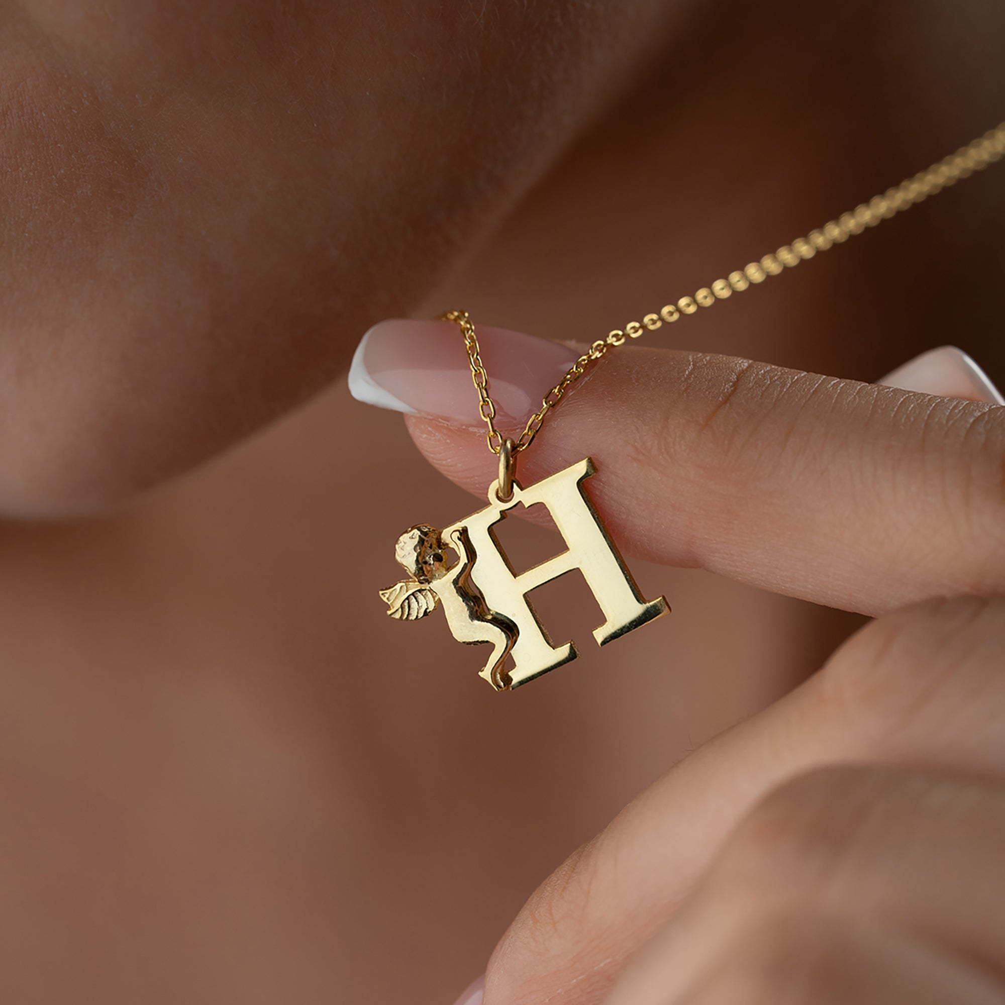 ÄNGLAR BREV KRAGE | 925 SILVER