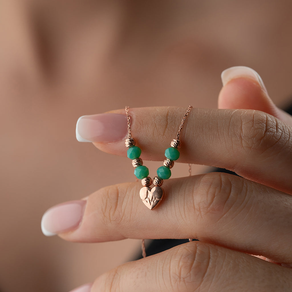 NOLTA HJÄRTAKEDJA | 925 SILVER 