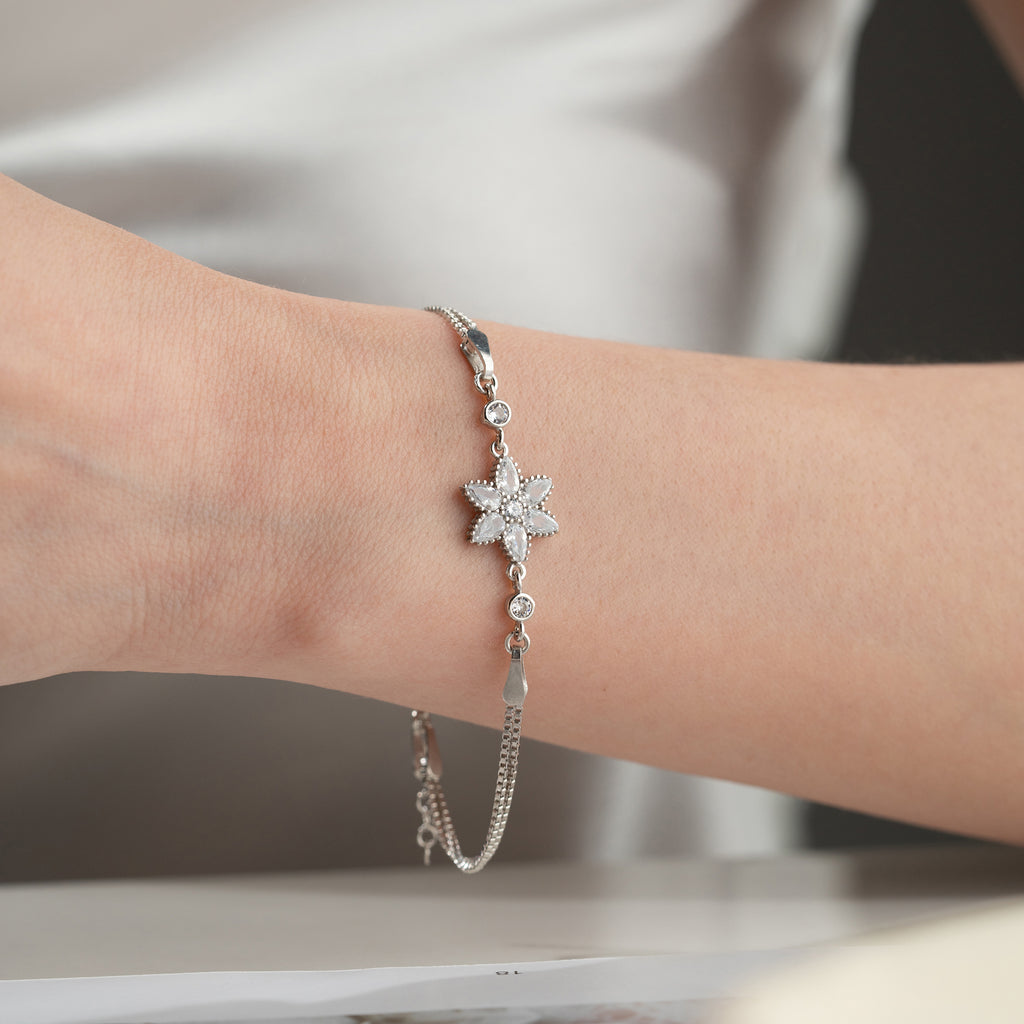BLOSSOM-ARMBAND | 925 SILVER