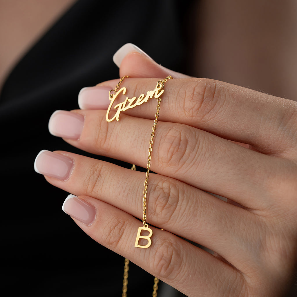 RIU Y NAME KEDJA | 925 SILVER 