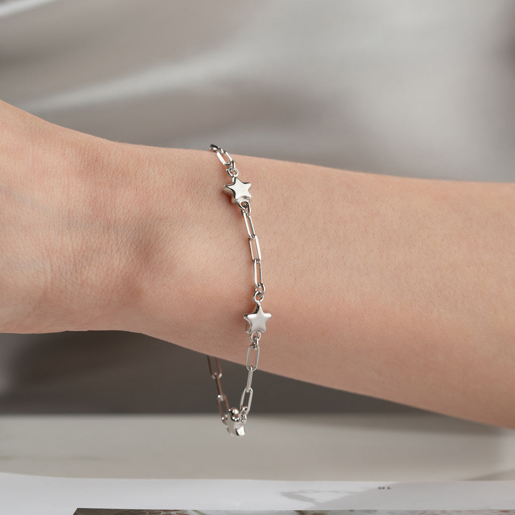 BOMBSTJÄRNA-ARMBAND | 925 SILVER
