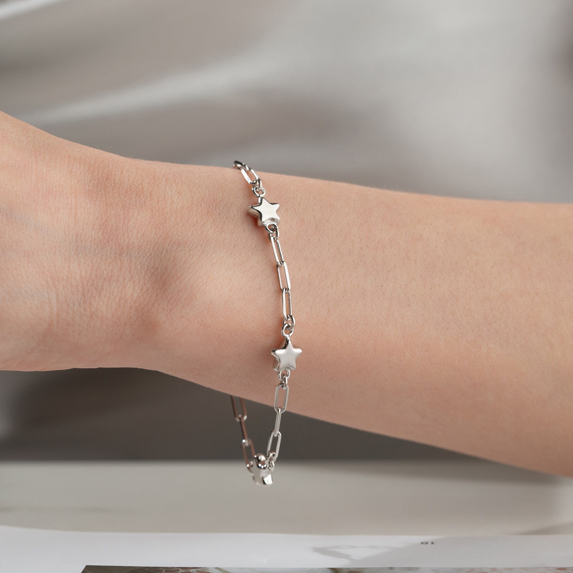 BOMBSTJÄRNA-ARMBAND | 925 SILVER