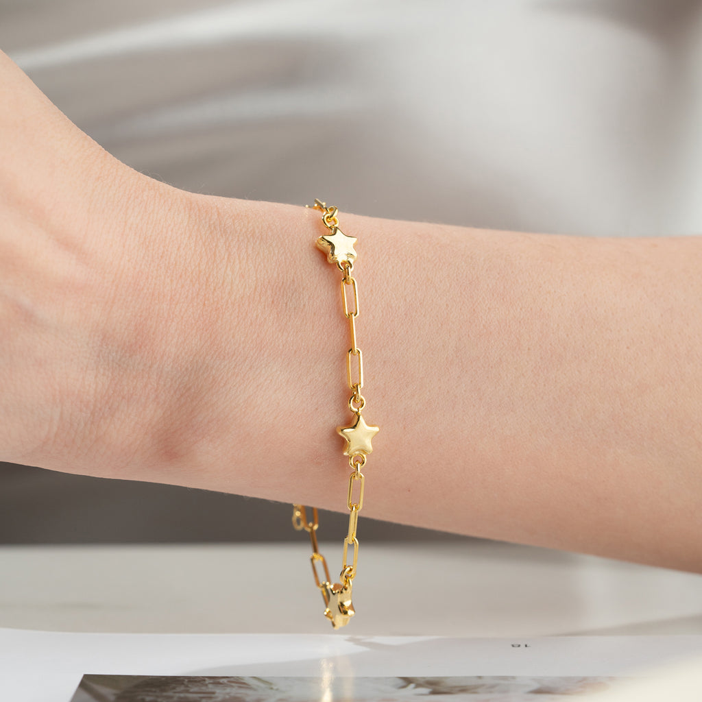 BOMBSTJÄRNA-ARMBAND | 925 SILVER