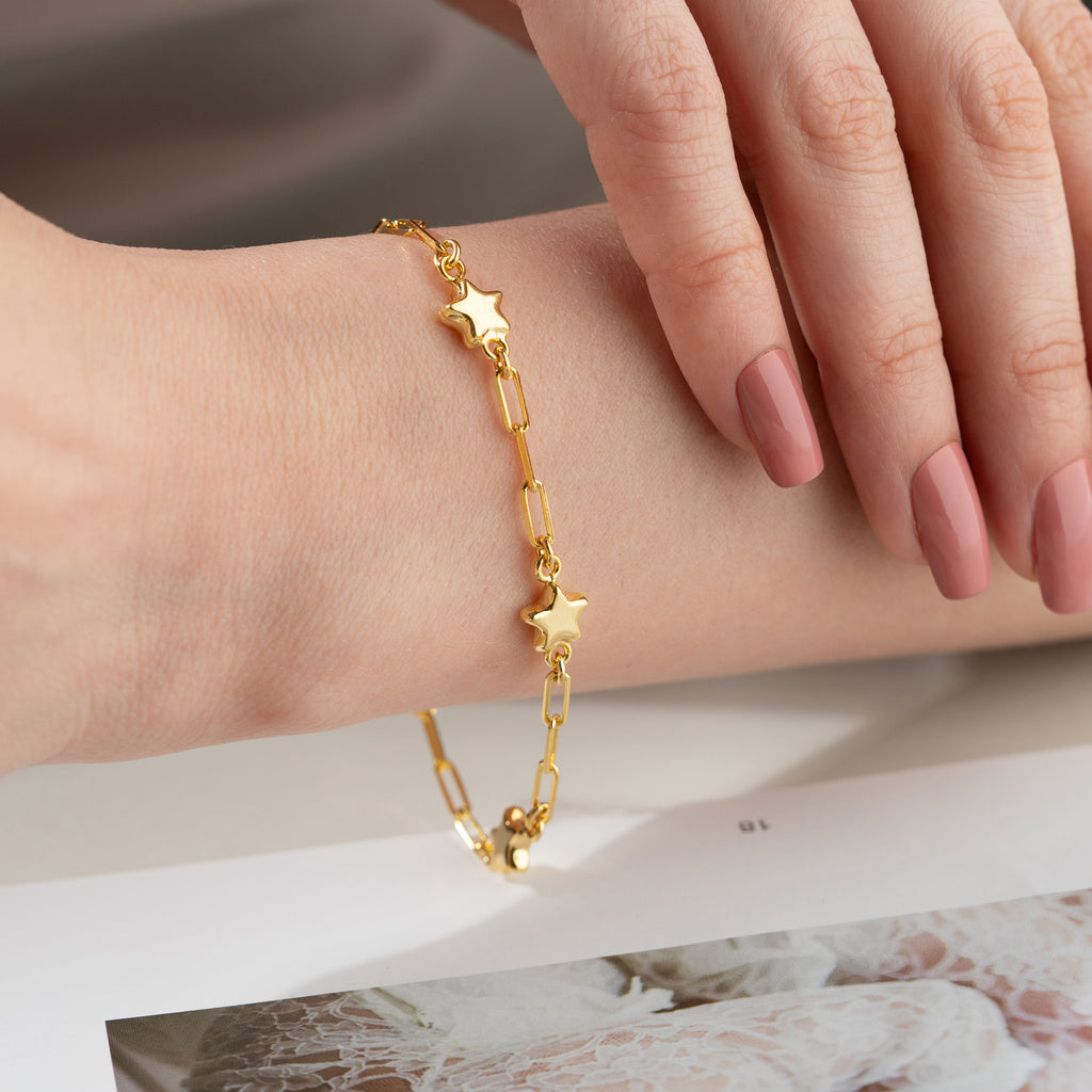 BOMBSTJÄRNA-ARMBAND | 925 SILVER