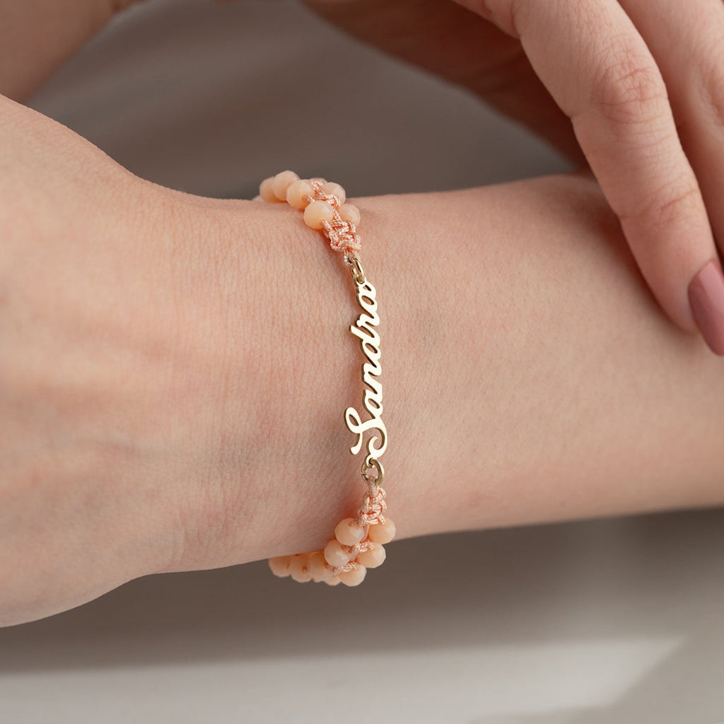 STELLA NAMNARMBAND | 925 SILVER