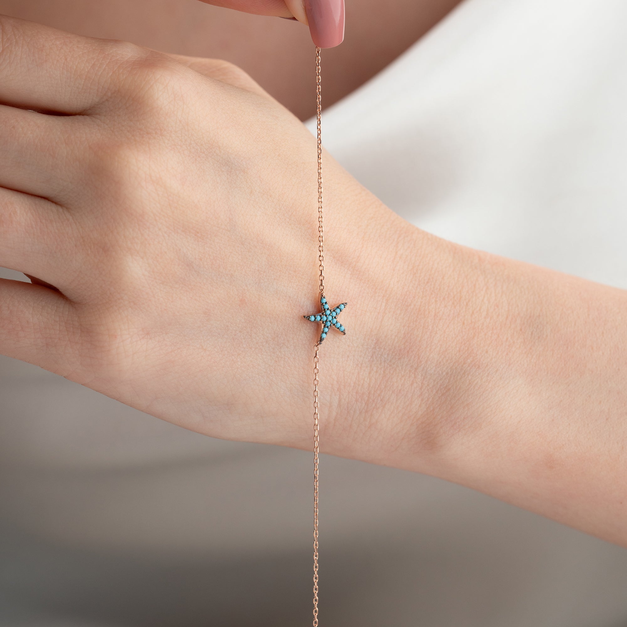 ARMBAND MED SJÖSTER | 925 SILVER